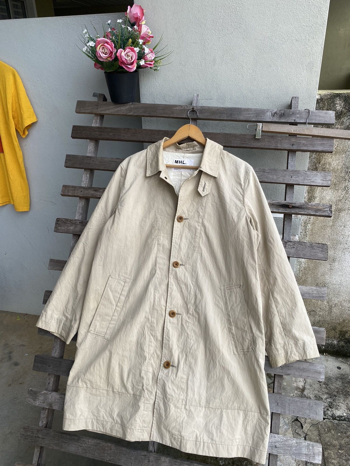 Margaret Howell Vintage Margaret Howell Trench Coat Jacket Size L / US 10 / IT 46 - 1 Thumbnail