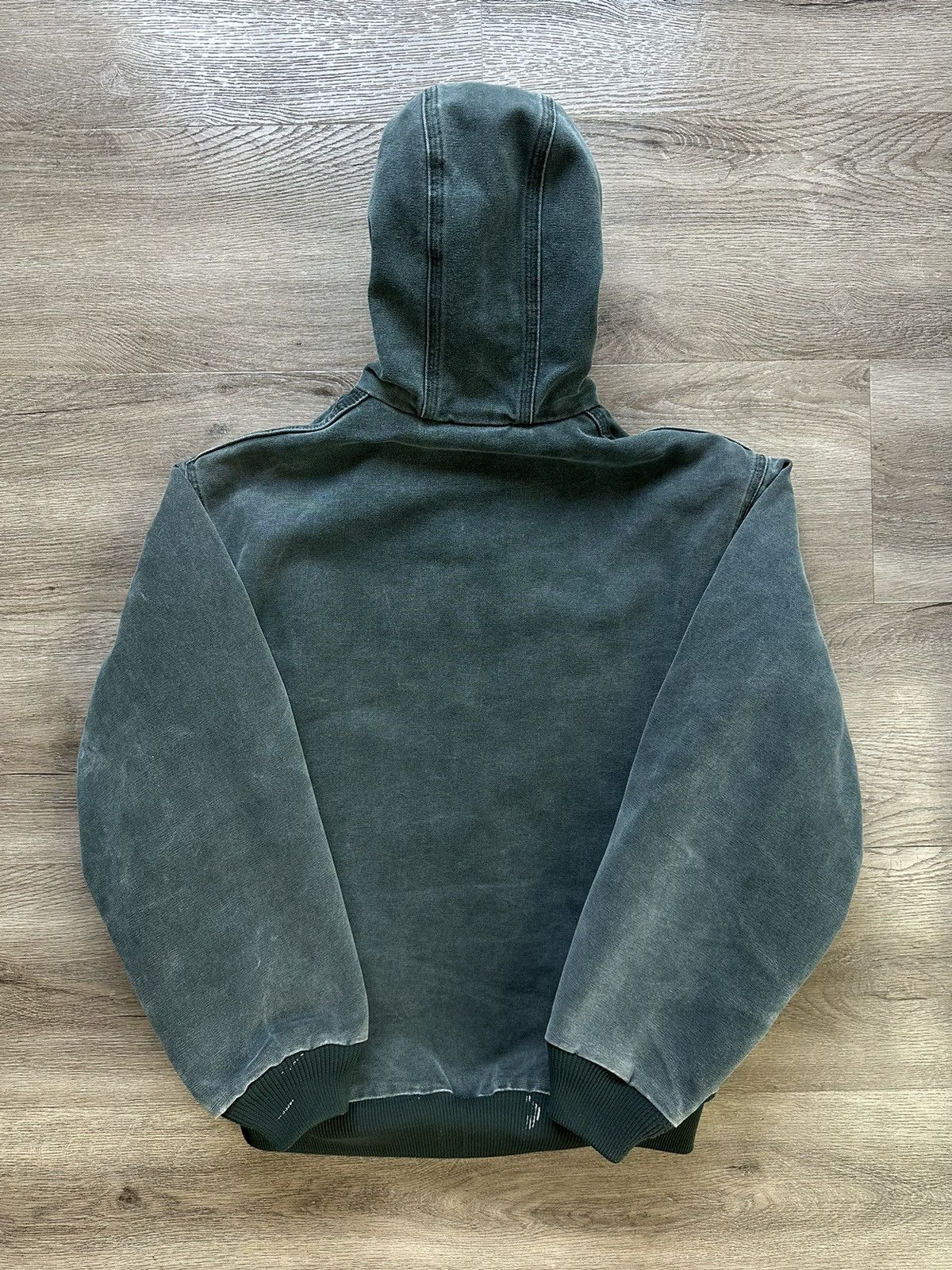 Carhartt × Vintage VINTAGE CARHARTT ZIP UP HOODIE BLANKET LINED RARE Size US M / EU 48-50 / 2 - 2 Thumbnail