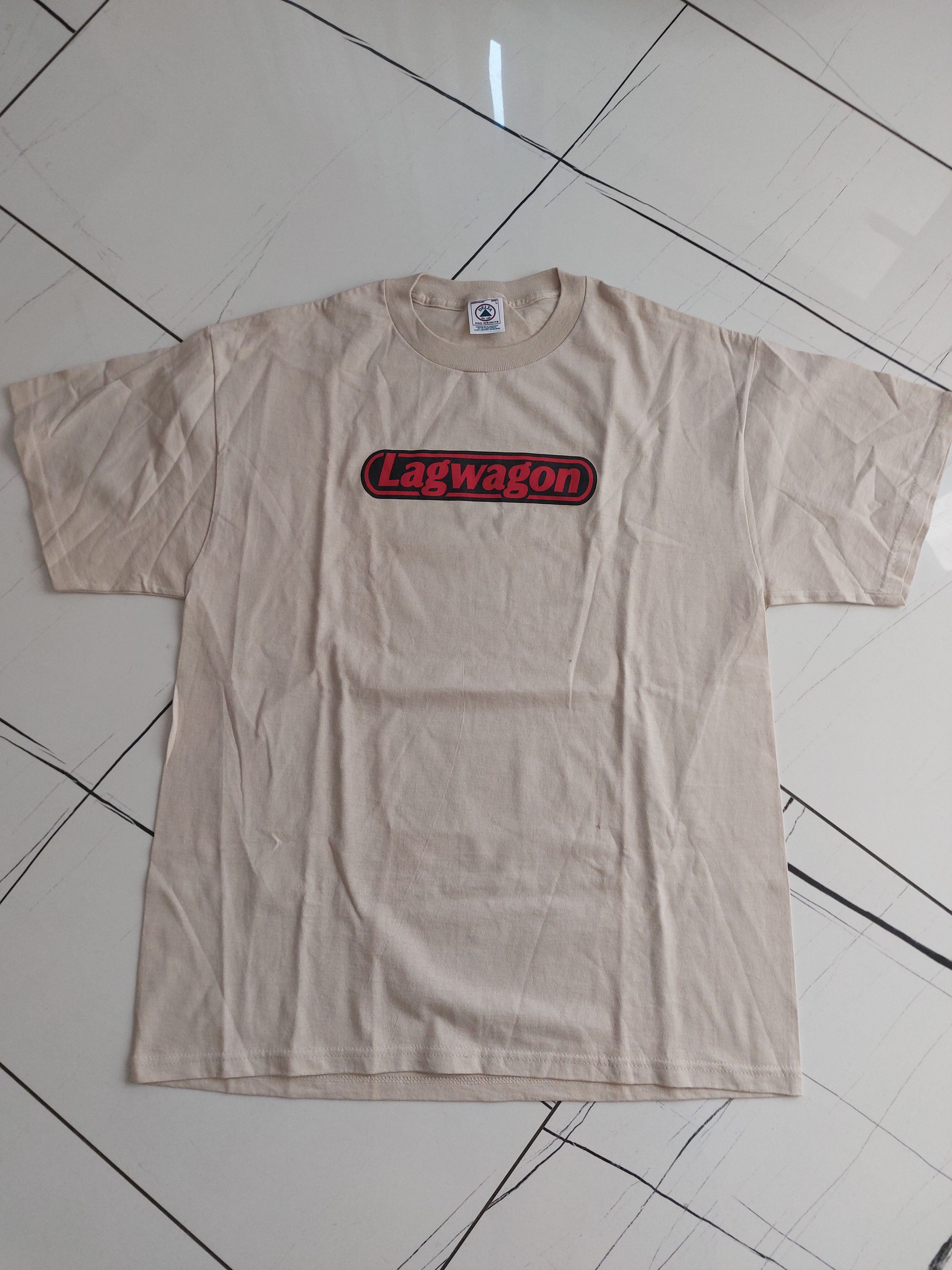 image of Vintage Lagwagon Tee in Beige, Men's (Size Large)