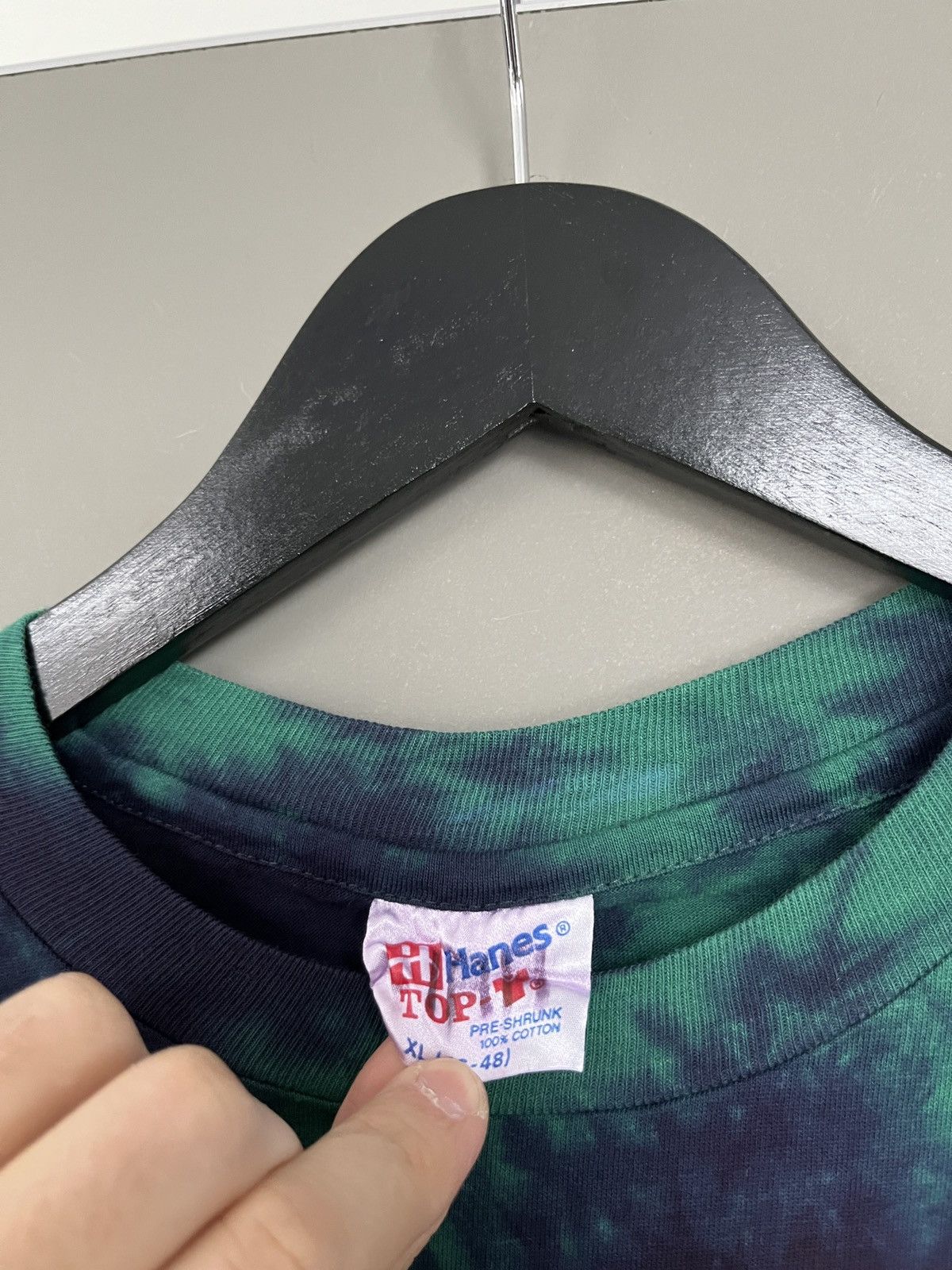 Vintage Cats Acid Tie Dye T-shirt Size US XL / EU 56 / 4 - 3 Thumbnail