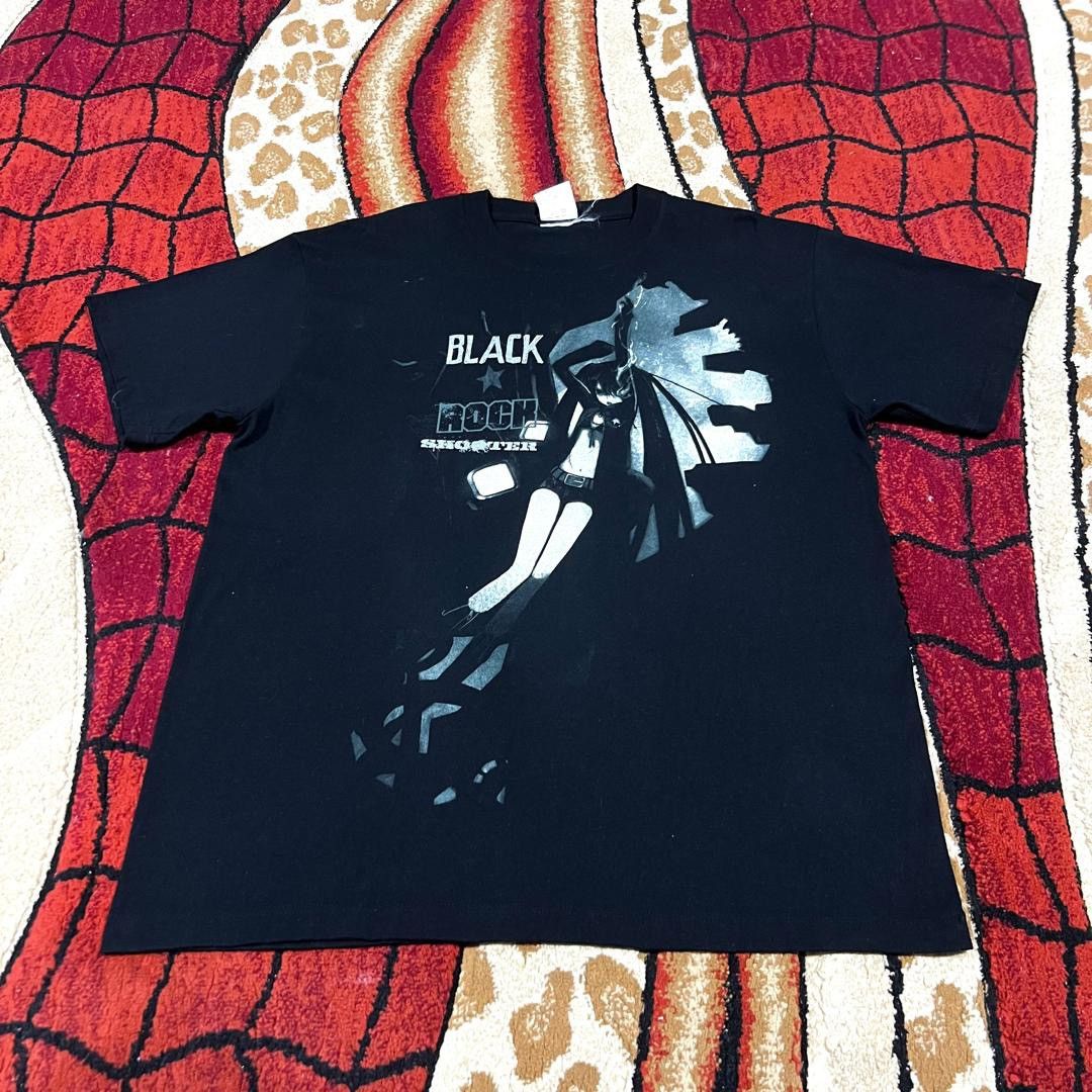 Vintage Anime Black Rock Shooter Cospa Tag T Shirt