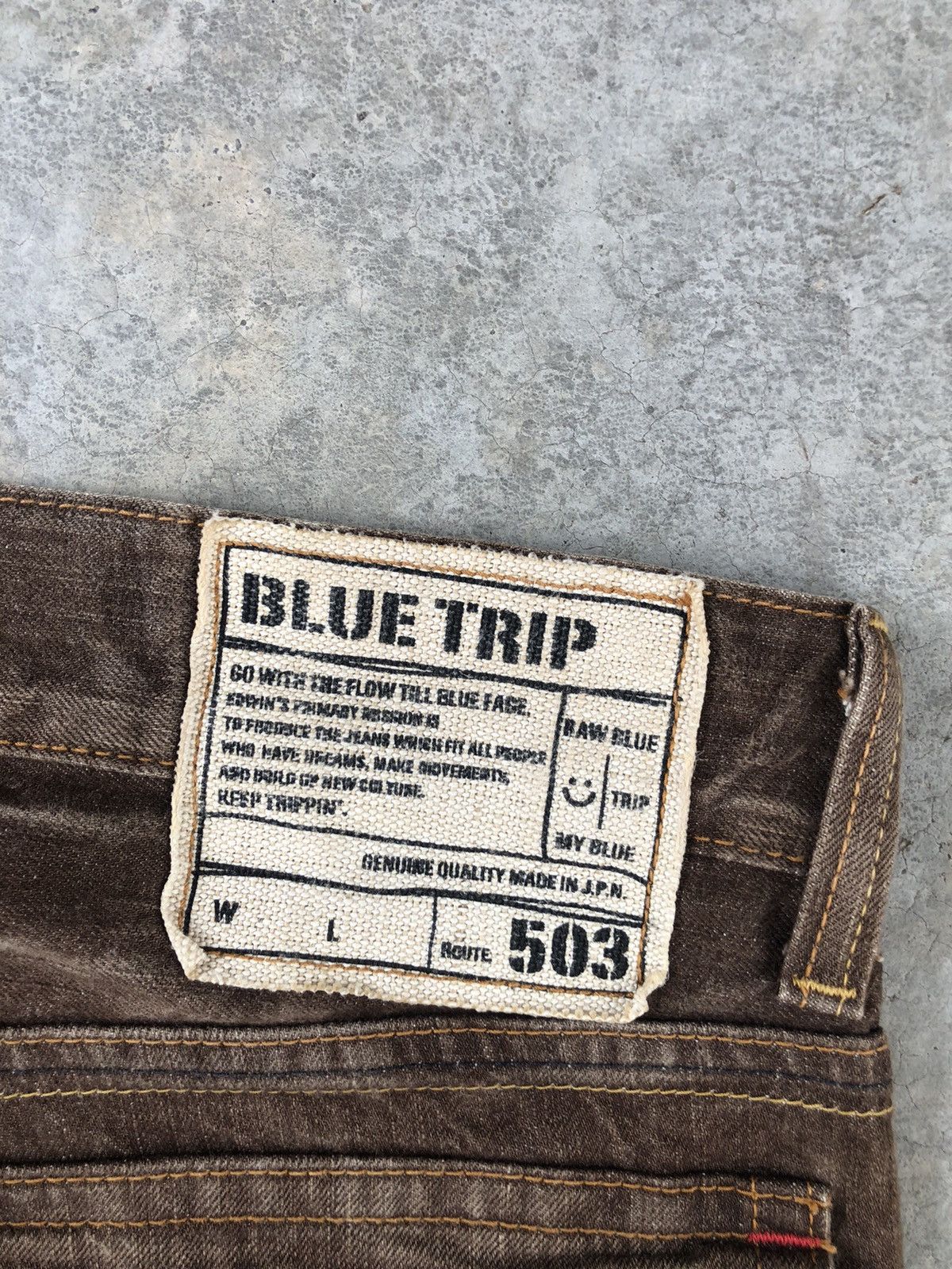 Edwin Japanese Edwin 503 Flared Jeans Distressed Jeans Size US 35 - 14 Thumbnail