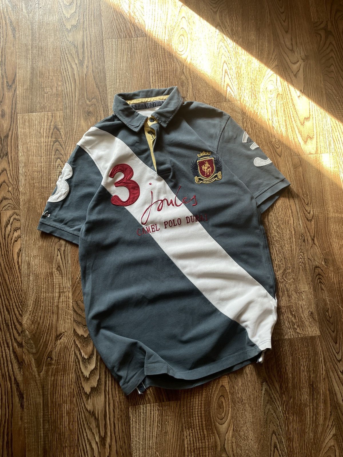 Polo Ralph Lauren × RRL Ralph Lauren × Vintage Vintage Polo Ralph Lauren Style Joules Rugby Club T Shirt Size US M / EU 48-50 / 2 - 2 Thumbnail