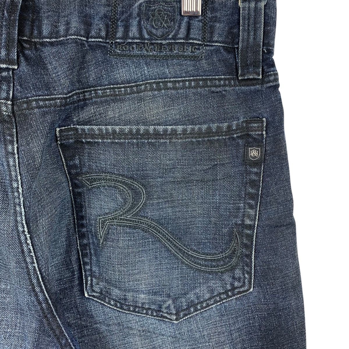 Designer × Japanese Brand ROCK & REPUBLIC Designer blue jeans Size US 35 - 18 Thumbnail