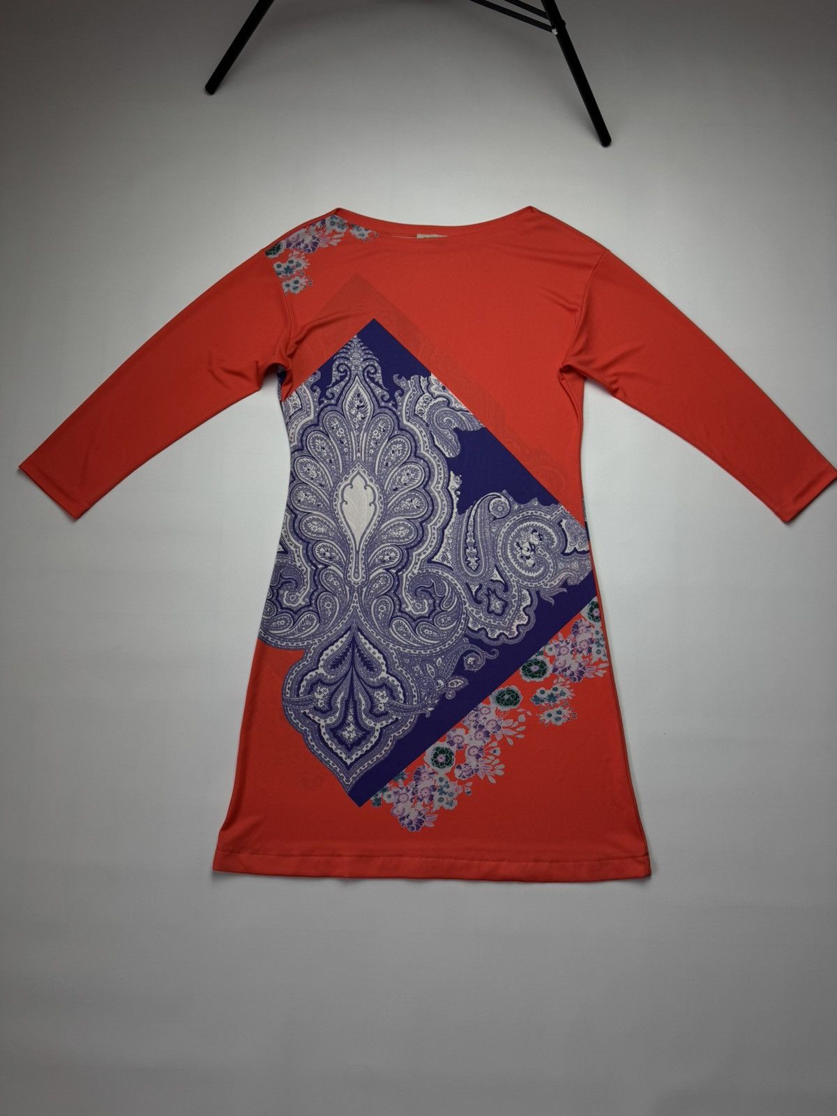 Etro Etro Milano Iconic Paisley Print Silk-Blend Dress - Size M Size M / US 6-8 / IT 42-44 - 1 Thumbnail