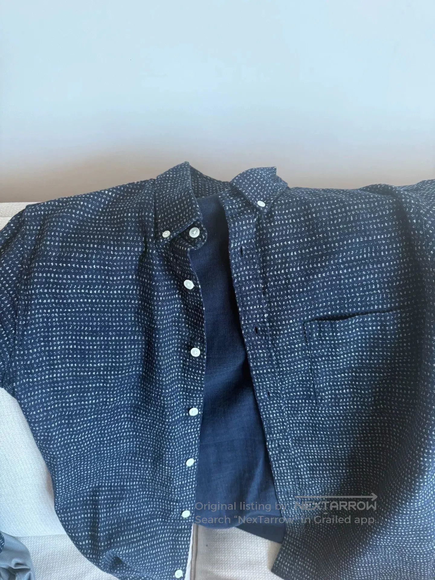 Corridor Corridor Blue-Dyed Shirt Limited Edition. Size US M / EU 48-50 / 2 - 3 Thumbnail
