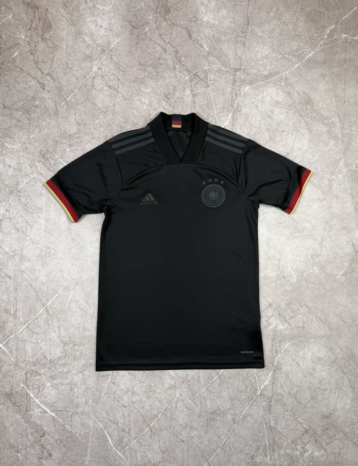 Adidas Adidas Germany Jersey 2020 Away Blackout National Team Euro Size US S / EU 44-46 / 1 - 1 Thumbnail