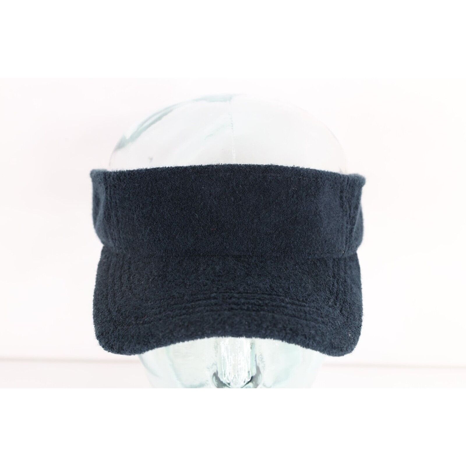 Vintage Vintage 90s Streetwear Terry Cloth Adjustable Visor Hat Size ONE SIZE - 1 Thumbnail