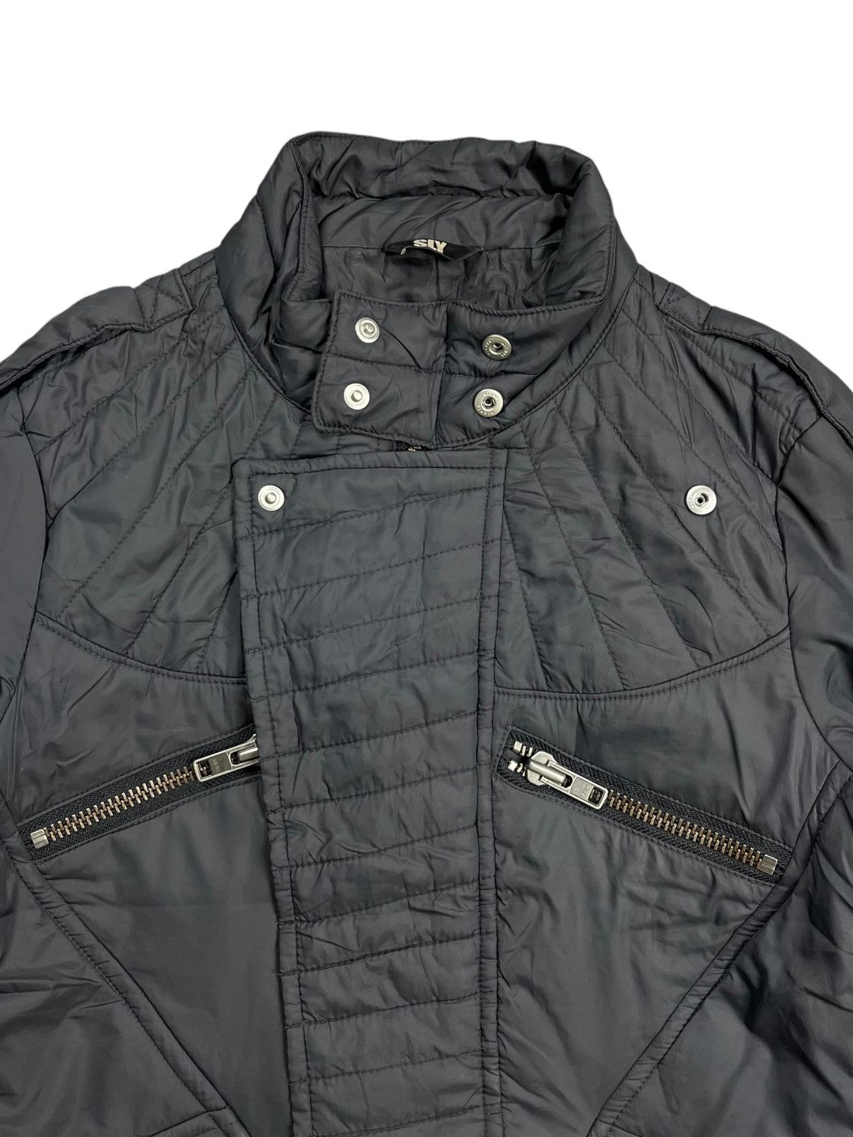 If Six Was Nine 2000s SLY - Multizip Cyber Jacket Size US M / EU 48-50 / 2 - 10 Thumbnail