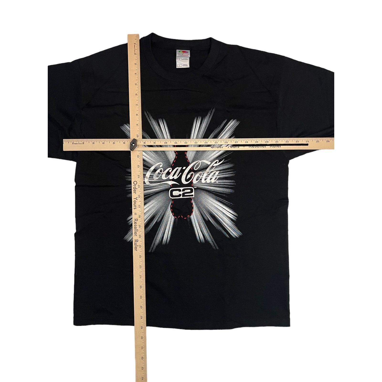 Coca Cola Vintage Coca-Cola C2 Promo T-Shirt Size Large Black 2000s Size US L / EU 52-54 / 3 - 7 Thumbnail