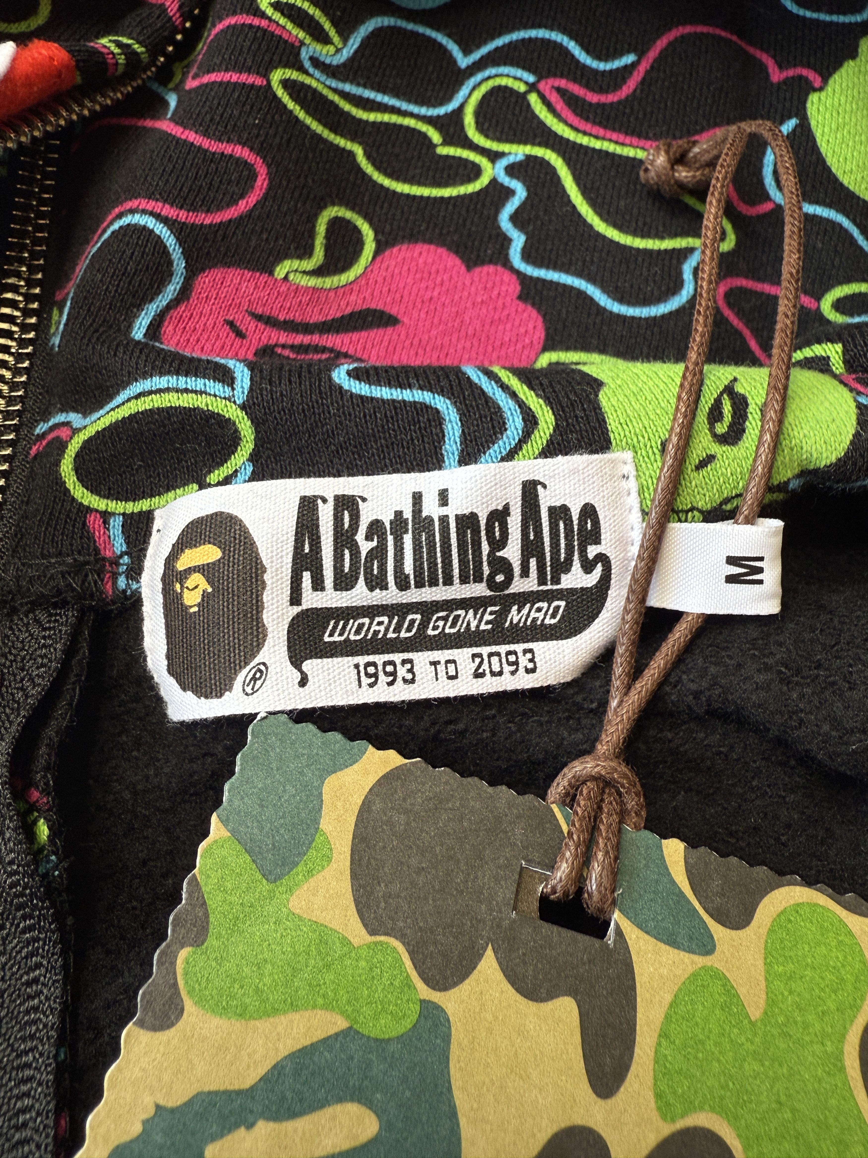 Bape BAPE LAS VEGAS SEPARATE SHARK FULL ZIP HOODIE Size US M / EU 48-50 / 2 - 13 Thumbnail