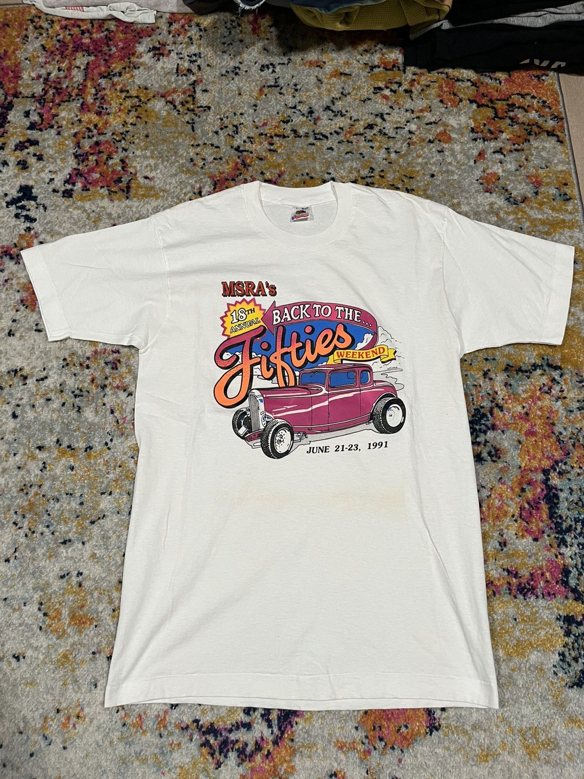 Vintage Vintage Car Shirt Large Size US L / EU 52-54 / 3 - 2 Thumbnail