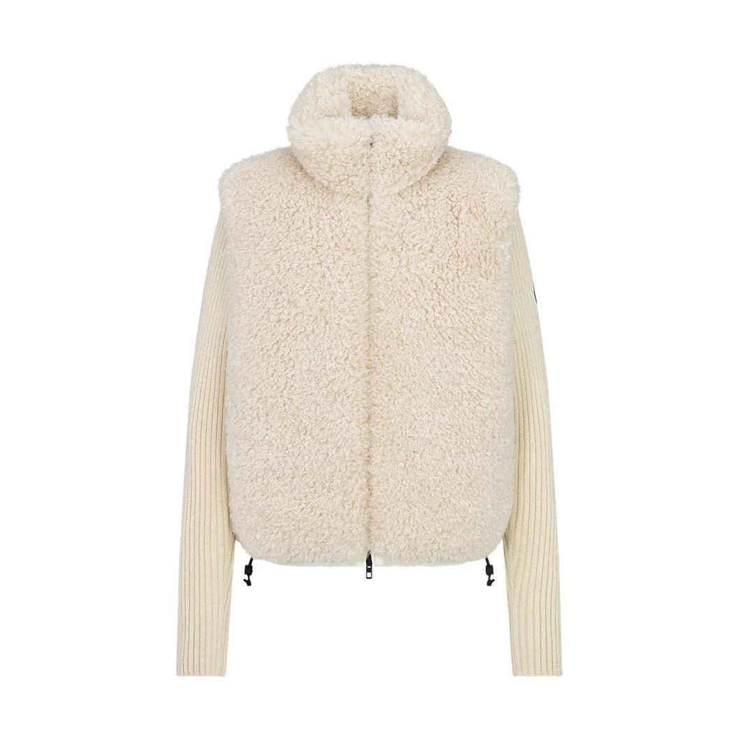 Dior DIOR Ecru DIORALPS DOWN JACKET IN QUILTED TECHNICAL TAFFETA Size XS / US 0-2 / IT 36-38 - 1 Thumbnail