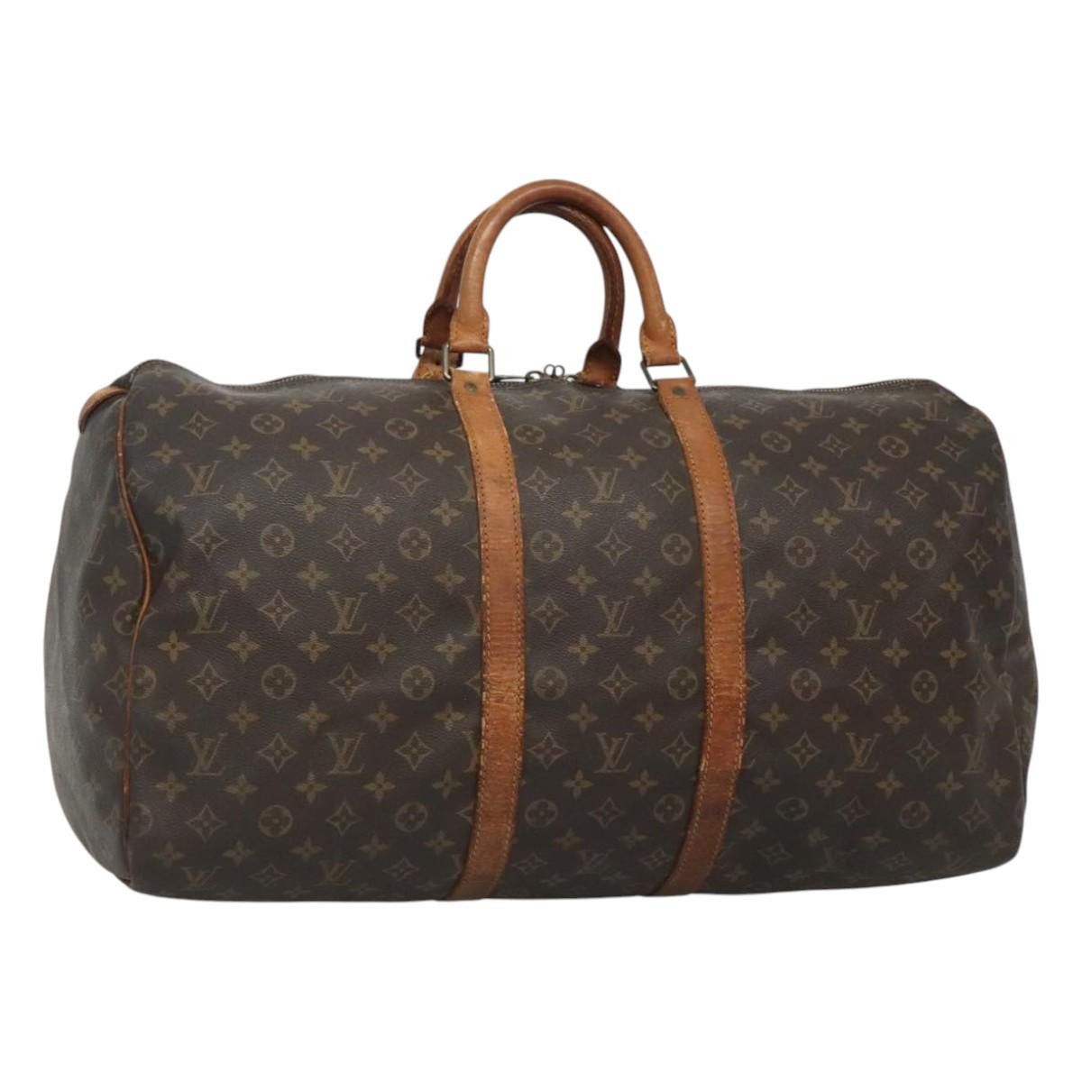 Louis Vuitton LOUIS VUITTON Monogram Keepall 55 Boston Bag M41424 Size ONE SIZE - 1 Thumbnail