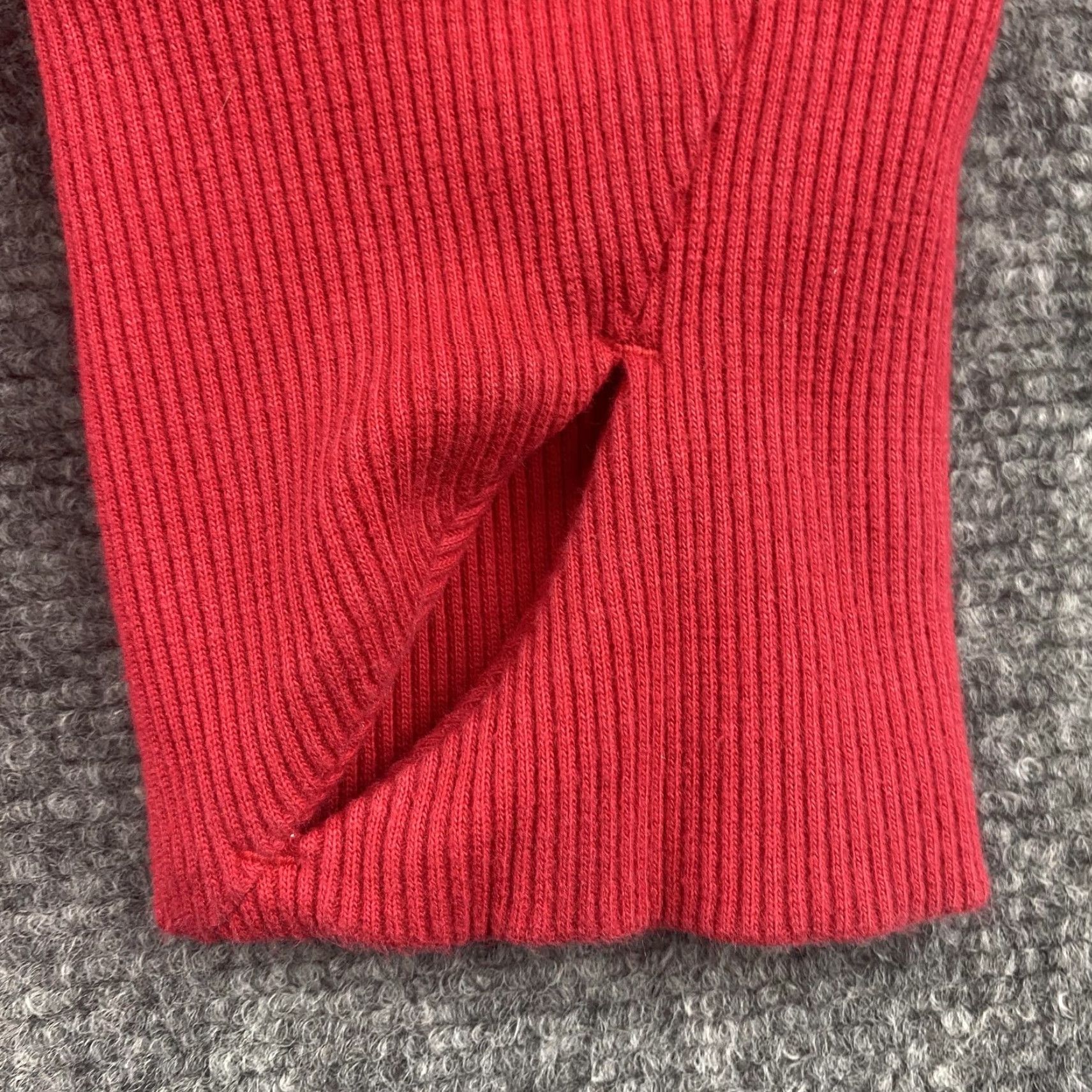 Athleta Athleta Hoodie Womens M Red Full Zip Velour Thumbholes Cozy Size M / US 6-8 / IT 42-44 - 5 Thumbnail