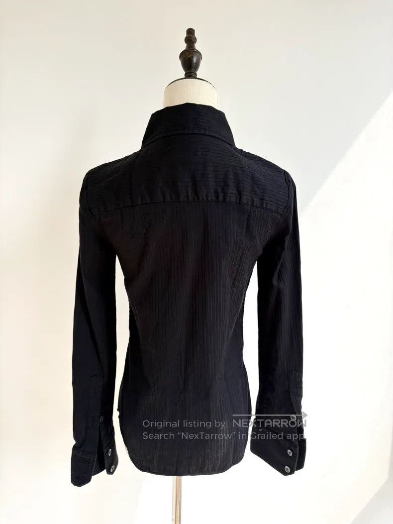 Vivienne Westwood Vivienne Westwood Vintage Black Striped Collar Shirt Size M / US 6-8 / IT 42-44 - 2 Thumbnail