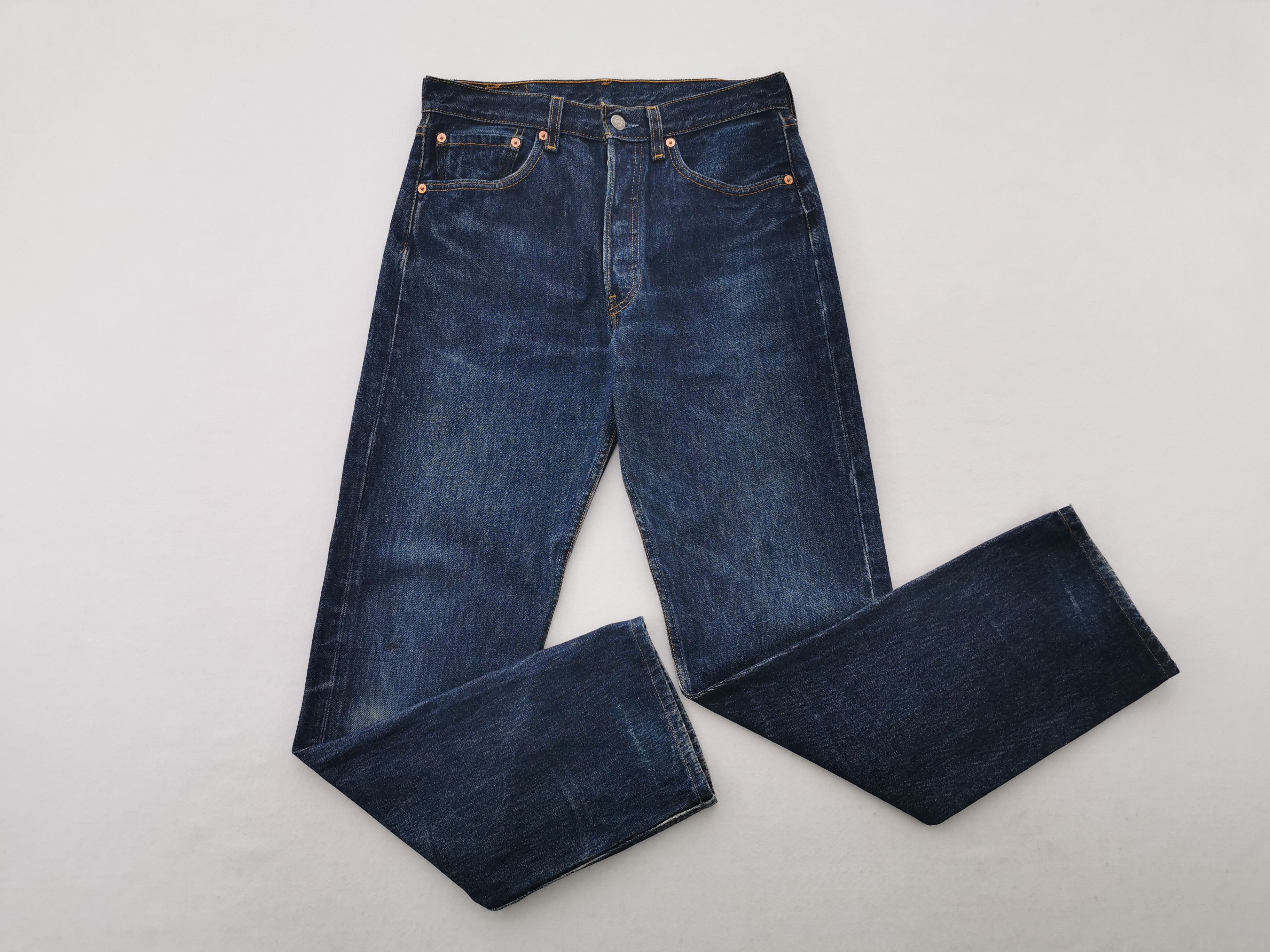 Levi's Vintage 90s Levis Lot 501 Denim Jeans Made In USA Size 30 Size US 30 / EU 46 - 4 Thumbnail