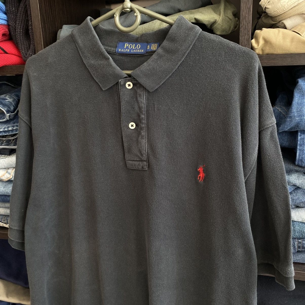 Polo Ralph Lauren Mens Polo Ralph Lauren Small Pony y2k streetwear polo Size US XL / EU 56 / 4 - 2 Thumbnail