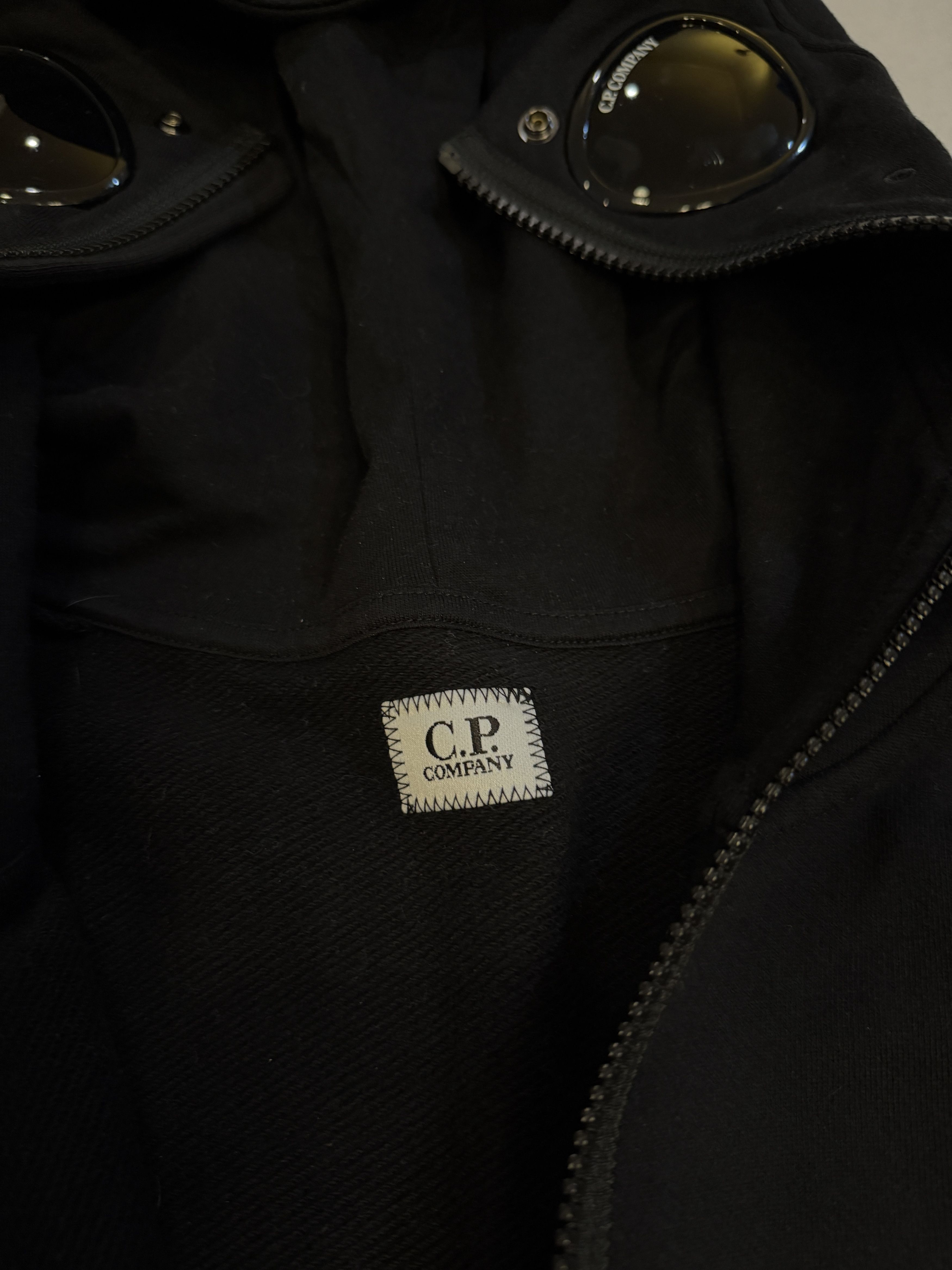 C.P. Company Goggle Zip-up Hoodie Size US XXL / EU 58 / 5 - 2 Thumbnail