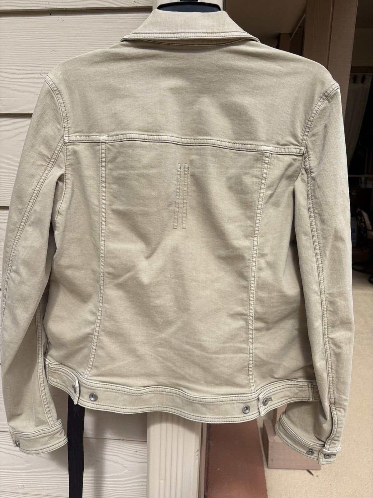 Rick Owens Rick Owens Worker Denim Jacket in Mineral Fogachine Size US M / EU 48-50 / 2 - 2 Thumbnail