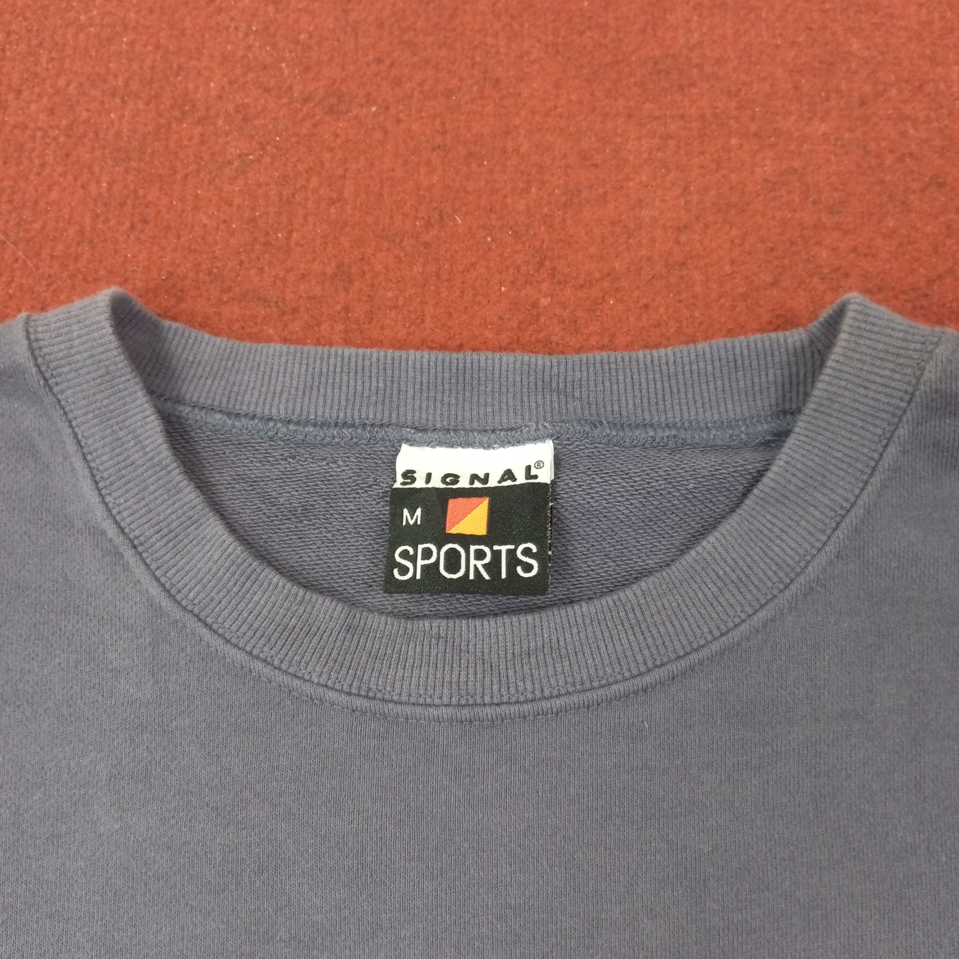 Signal Sport × Vintage Massachusetts Sportswear Signal Sport Sweatshirt c229n14 Size US XL / EU 56 / 4 - 3 Thumbnail