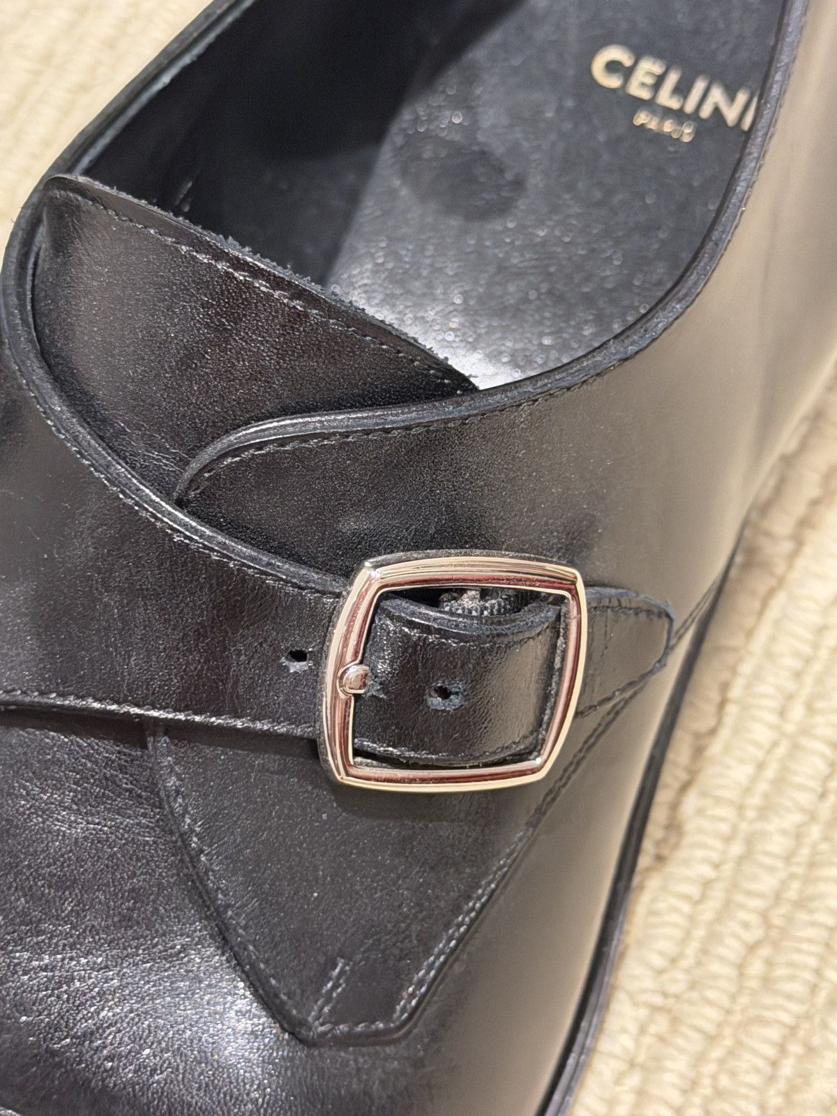 Celine Celine Jacno Buckle Loafers Size US 6.5 / EU 39-40 - 2 Thumbnail