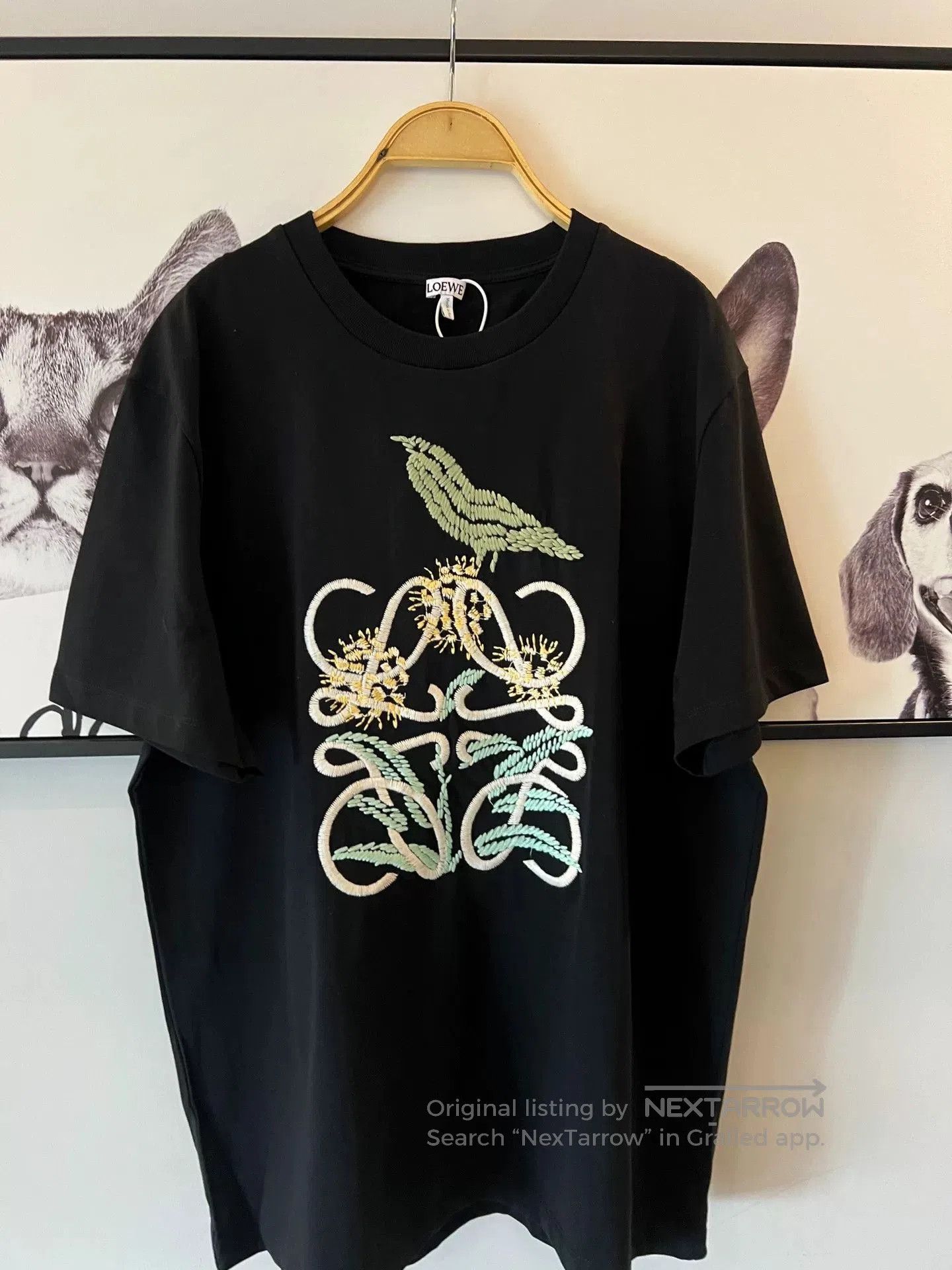 Loewe Loewe Men's Embroidered T. Size US M / EU 48-50 / 2 - 2 Thumbnail