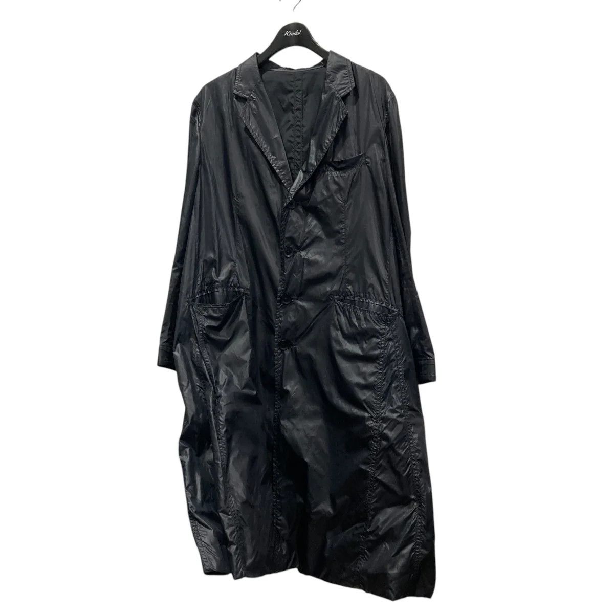 Yohji Yamamoto Yohji Yamamoto pour homme 13SS Stainless Steel Collar Coat Size US S / EU 44-46 / 1 - 1 Thumbnail