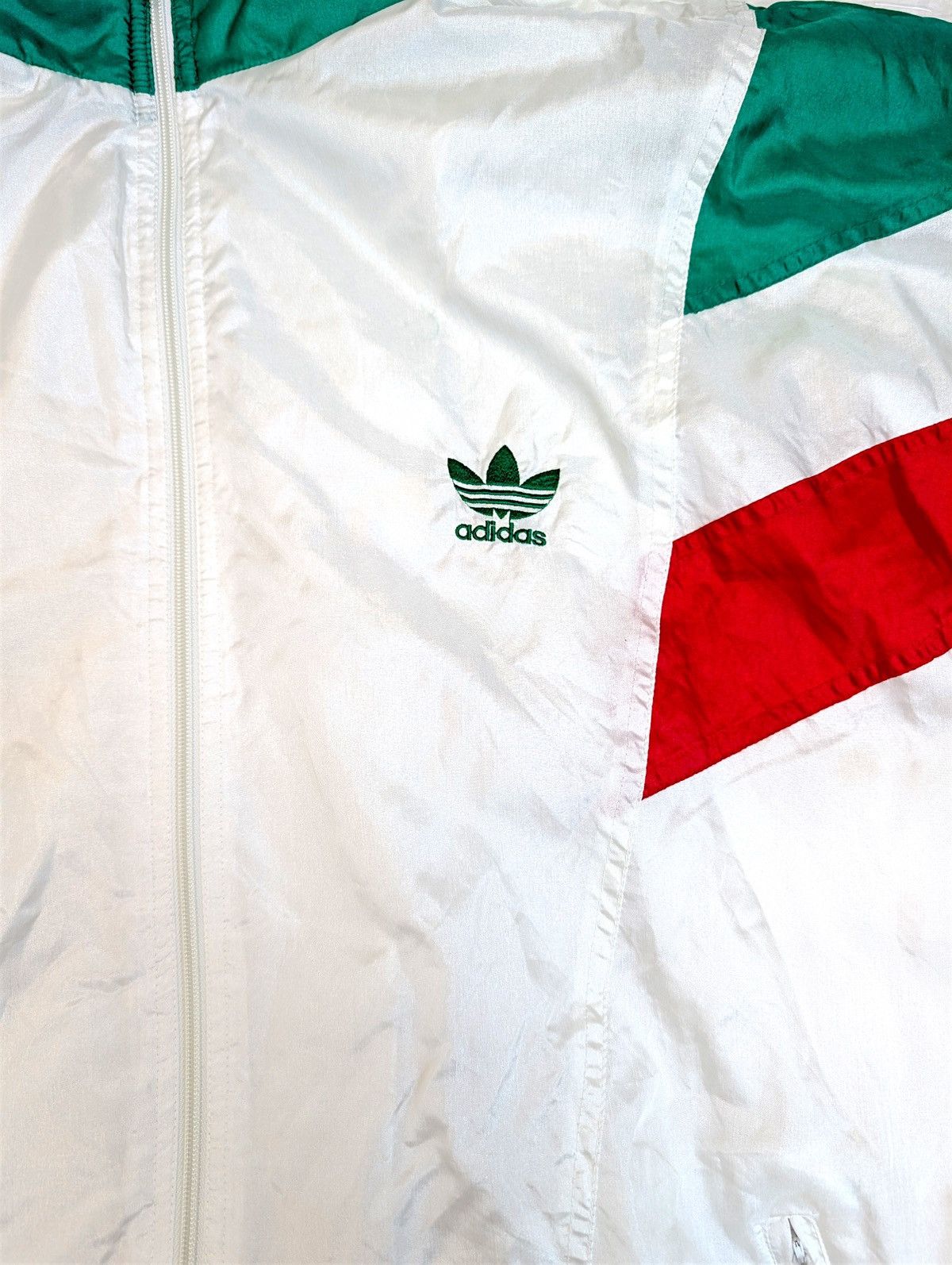 Adidas 80s Adidas Tracksuit Set Italy Soccer Pants Jacket Vintage Size US XXL / EU 58 / 5 - 14 Thumbnail