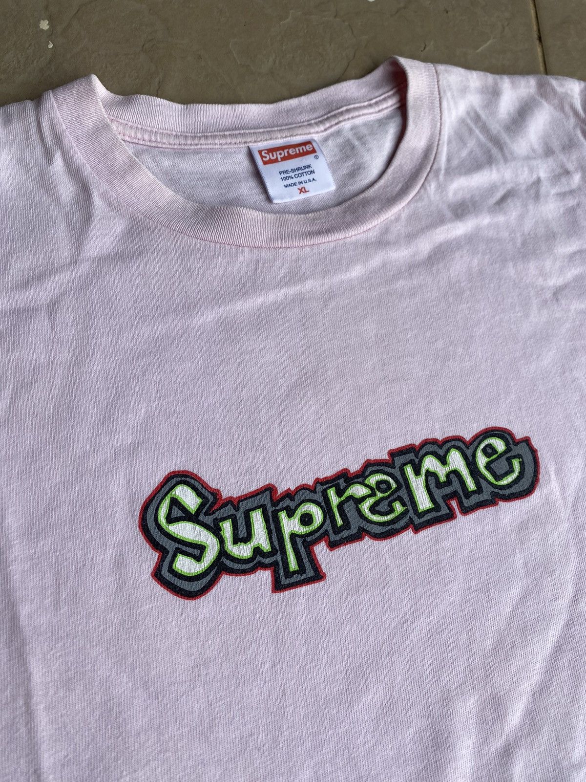 Supreme Vintage Supreme X Mark Gonzales tee Size US XL / EU 56 / 4 - 1 Thumbnail