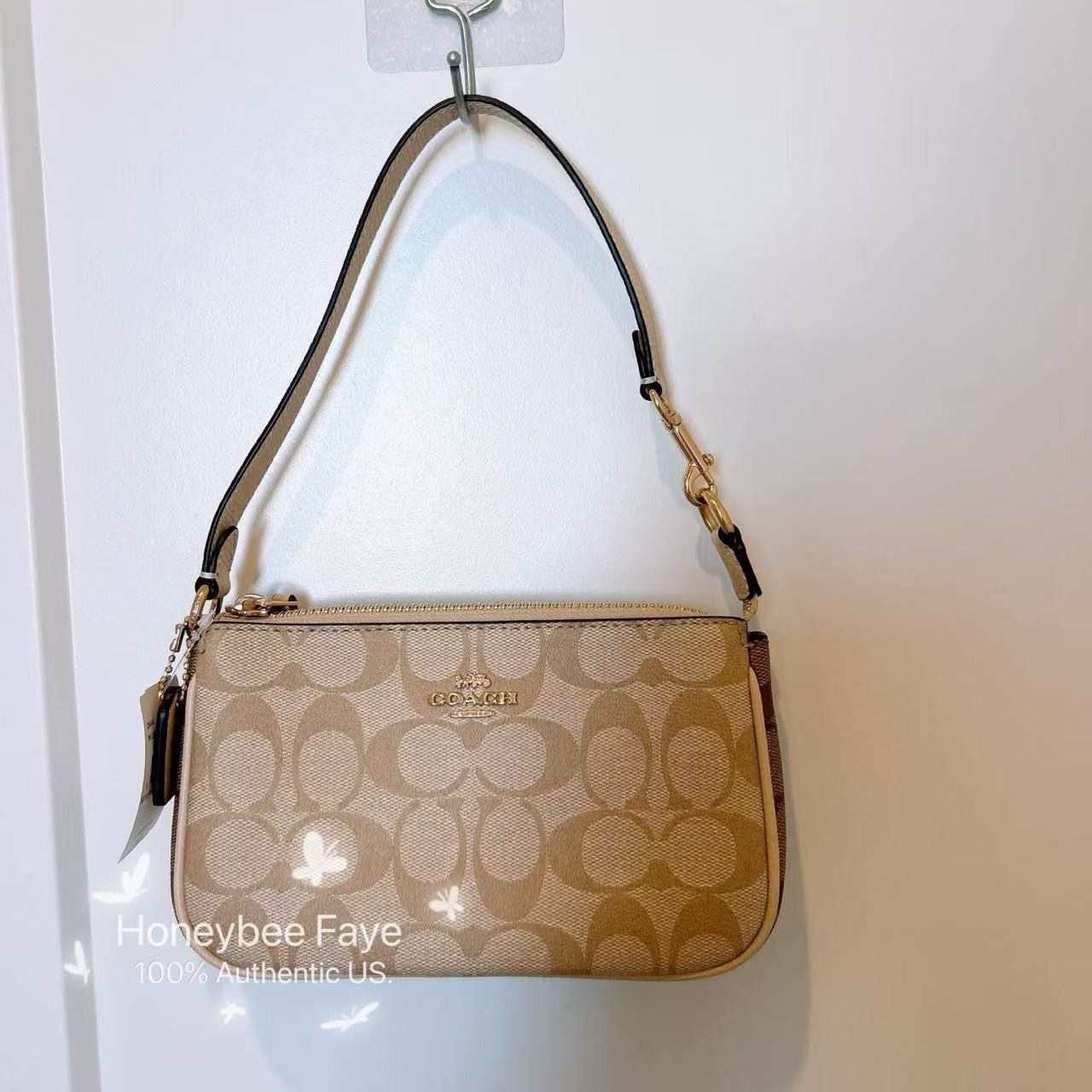 Coach Nolita 19 In Blocked Signature CA444 plus extended chain Size ONE SIZE - 4 Thumbnail