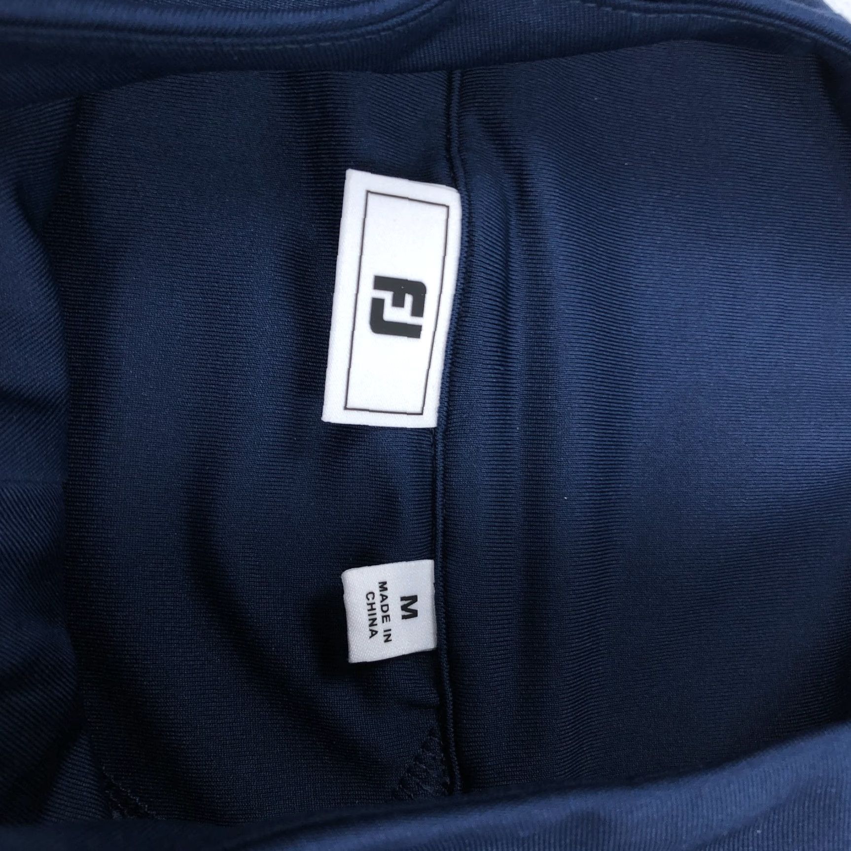 Footjoy FootJoy Women's M Pullover Hoodie Raglan Sleeve Navy Blue Knit 1/4 Zip Activewear Golf Running Gym Size M / US 6-8 / IT 42-44 - 3 Thumbnail