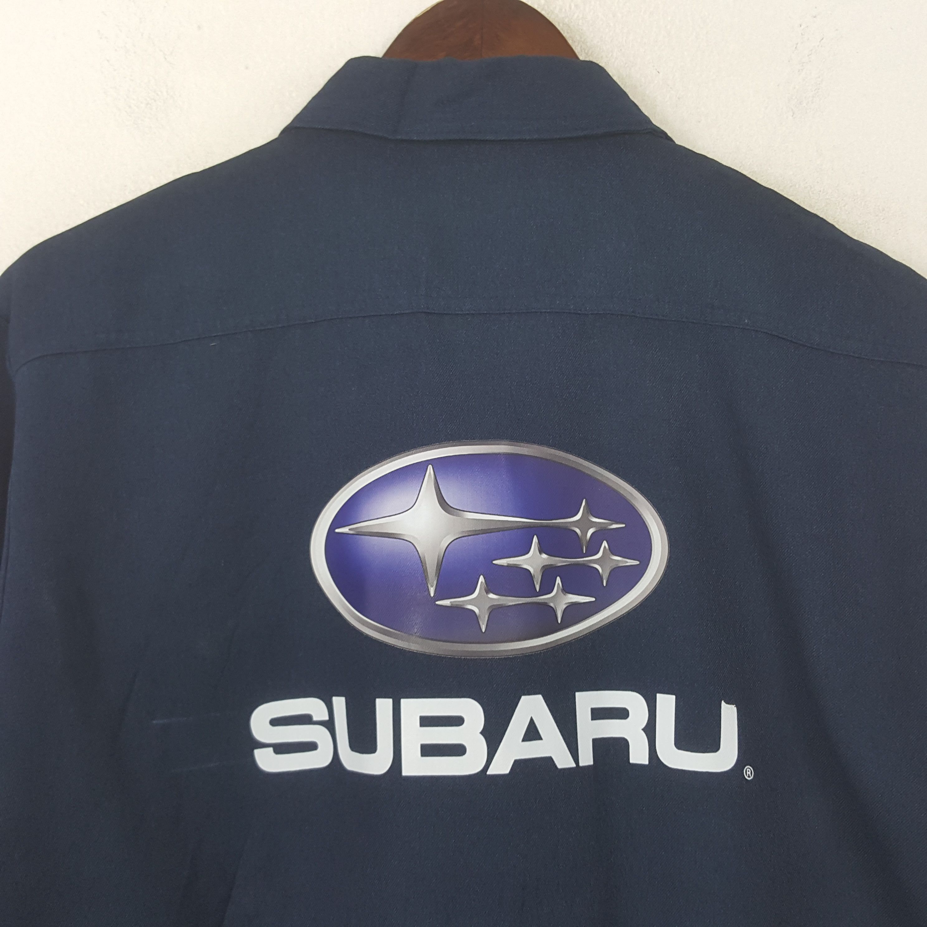 Japanese Brand Vintage Subaru Racing Custom Sport Zipper Worker Jacket Size US M / EU 48-50 / 2 - 2 Thumbnail