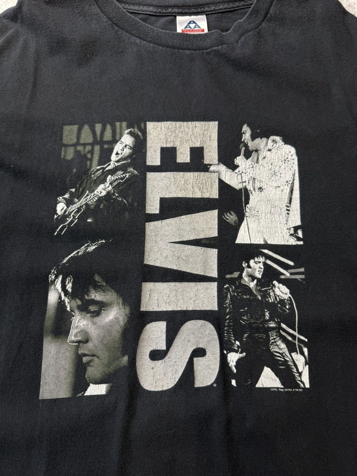 Band Tees Vintage Elvis 90s T-Shirts Y2K Size US XL / EU 56 / 4 - 14 Thumbnail