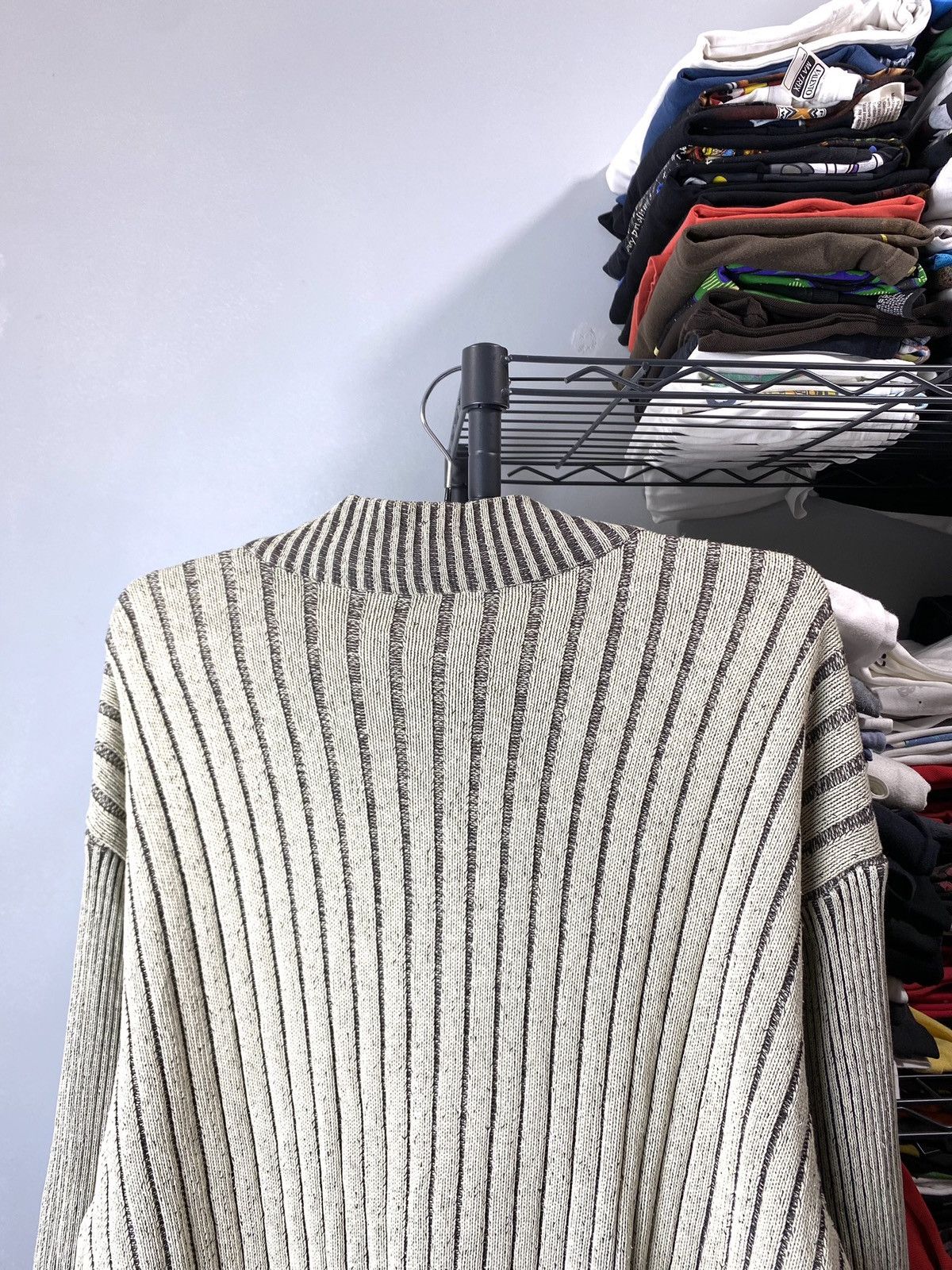 Vintage Y2K Vintage Striped Diesel Style Japanese Knit Sweater Size US XXL / EU 58 / 5 - 8 Thumbnail