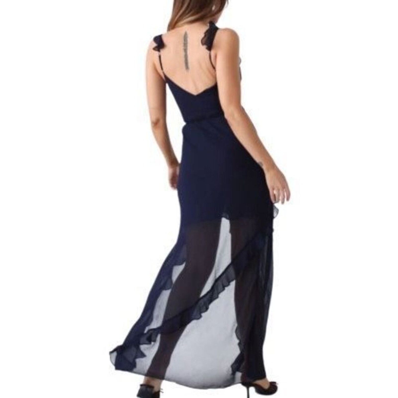 Other Rumored Just Like Heaven Maxi Dress MEDIUM Black Coverup Size M / US 6-8 / IT 42-44 - 5 Thumbnail