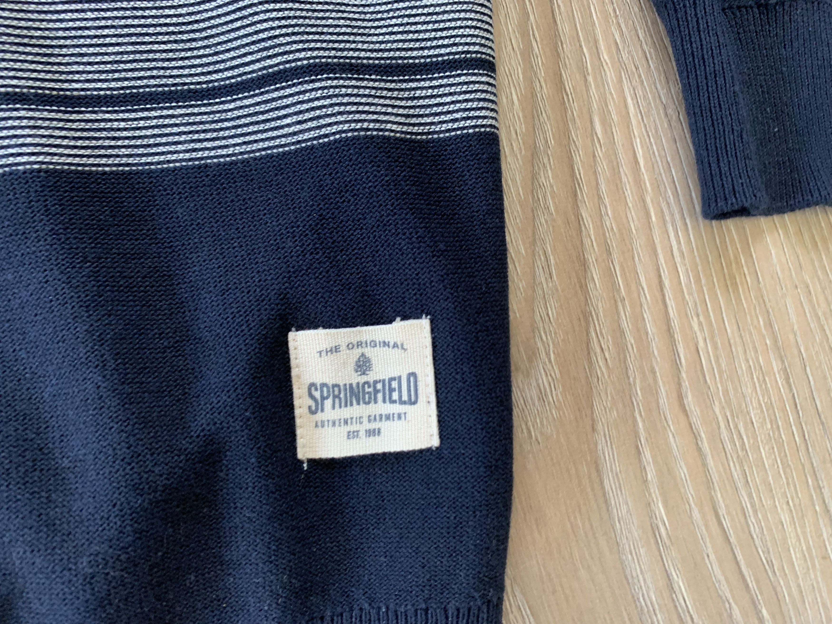 Springfield Springfield Stripe Cotton Sweater Big Size Size US XXL / EU 58 / 5 - 4 Thumbnail