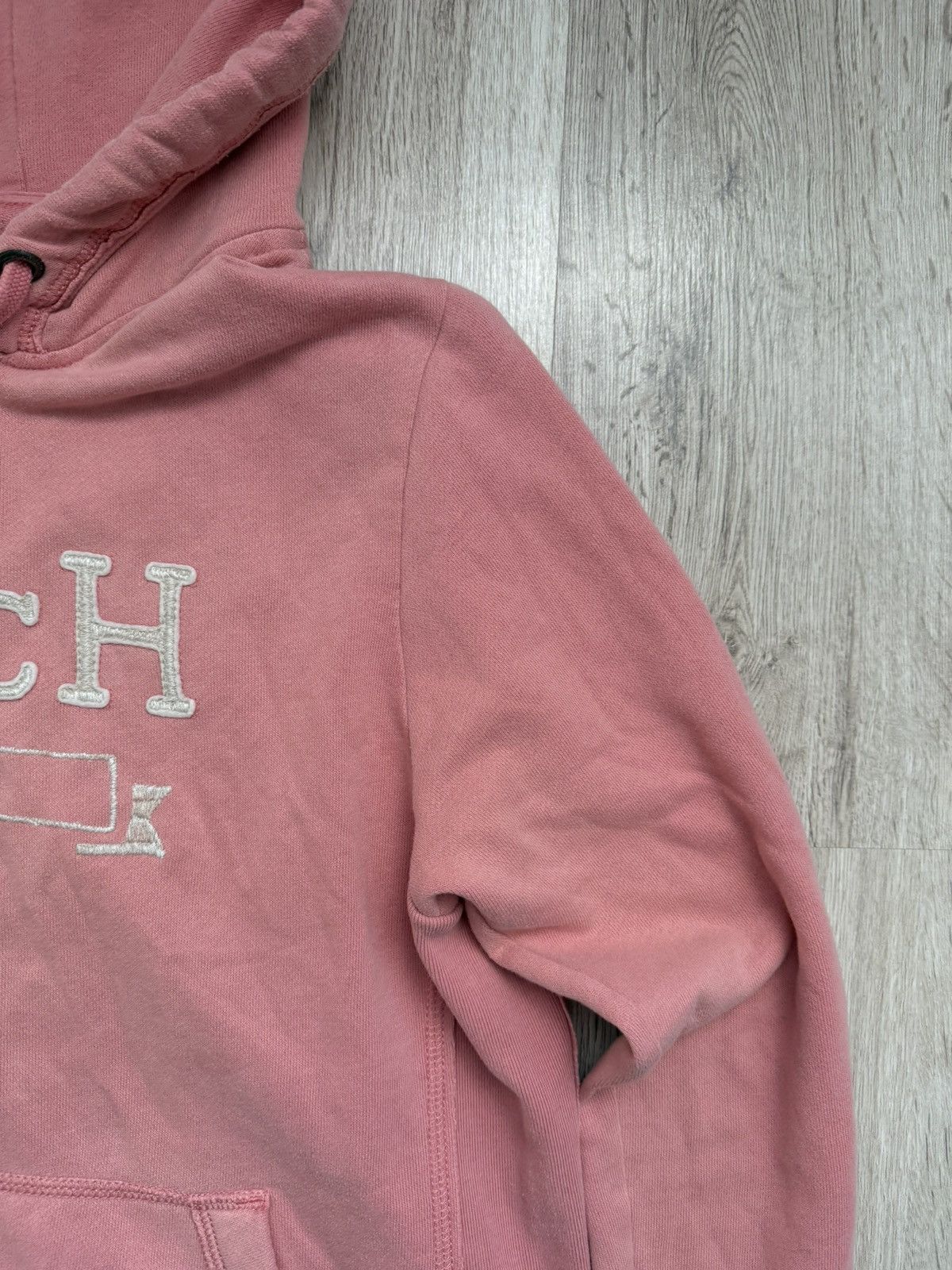 Abercrombie & Fitch Vintage Y2K Abercrombie & Fitch Pink Full Zip Hoodie Size L / US 10 / IT 46 - 6 Thumbnail