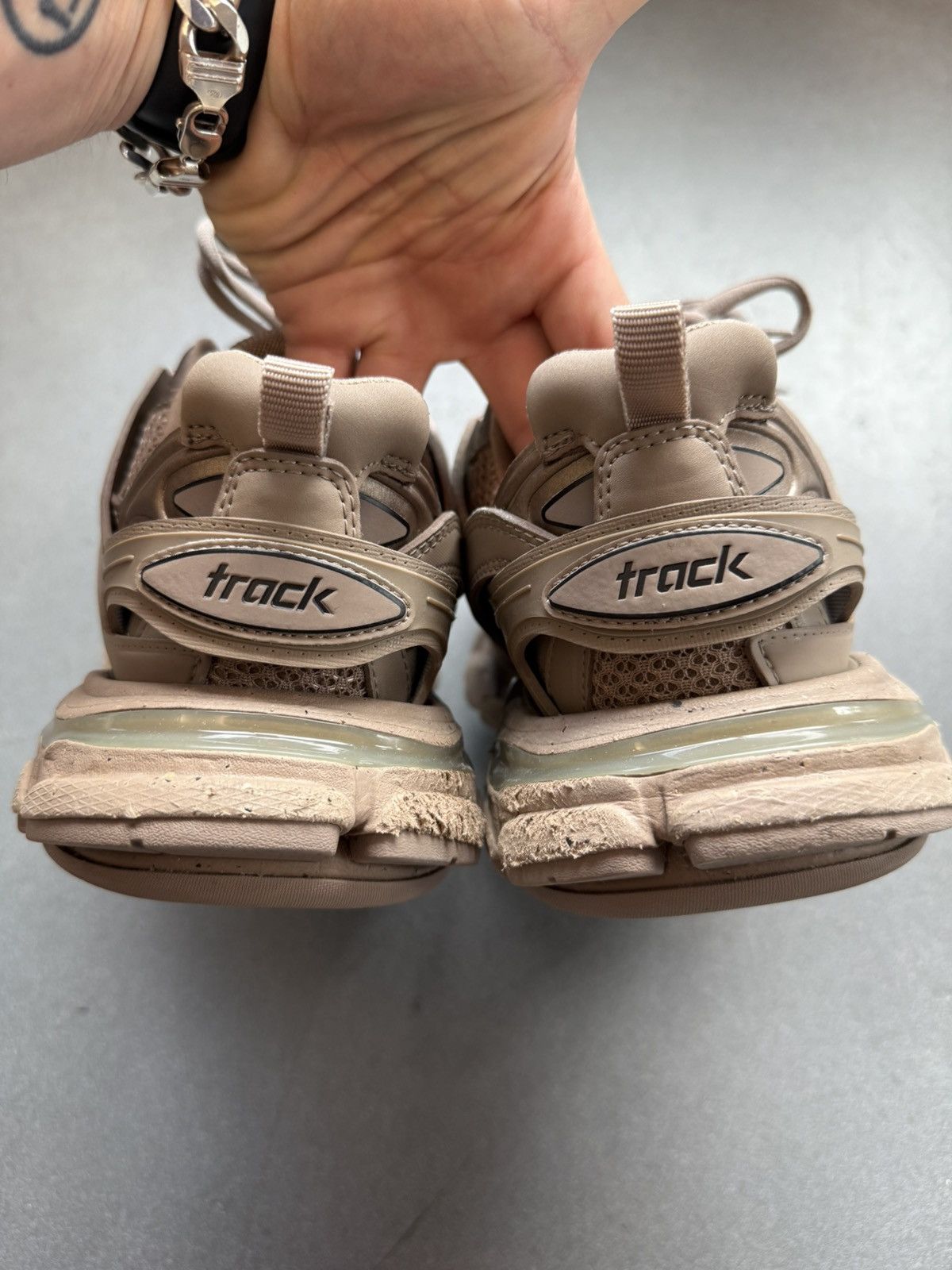 Balenciaga Balenciaga Track Sneaker Recycled Sole Beige Size 40 / 7W Size US 7 / IT 37 - 6 Thumbnail