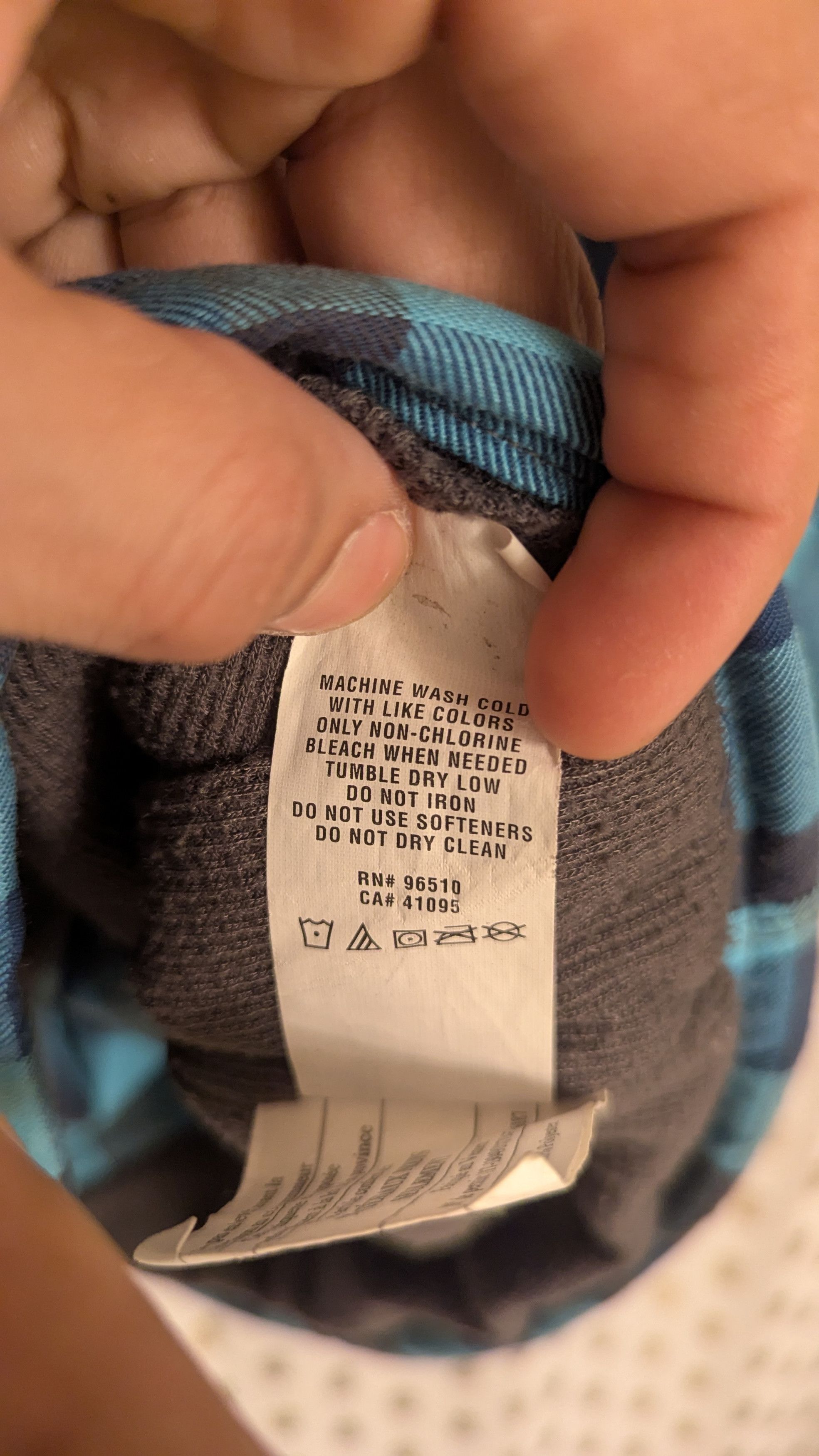 Under Armour Blue Check Plaid Under Armour Size US L / EU 52-54 / 3 - 7 Thumbnail