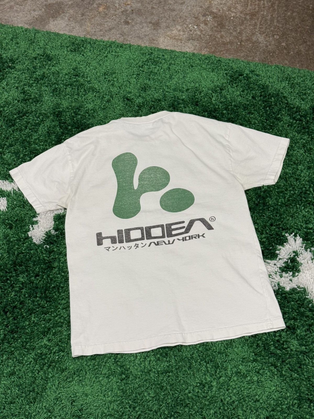HIDDEN Hidden NY Shirt White Japanese Art Logo Tee Small Size US S / EU 44-46 / 1 - 1 Thumbnail