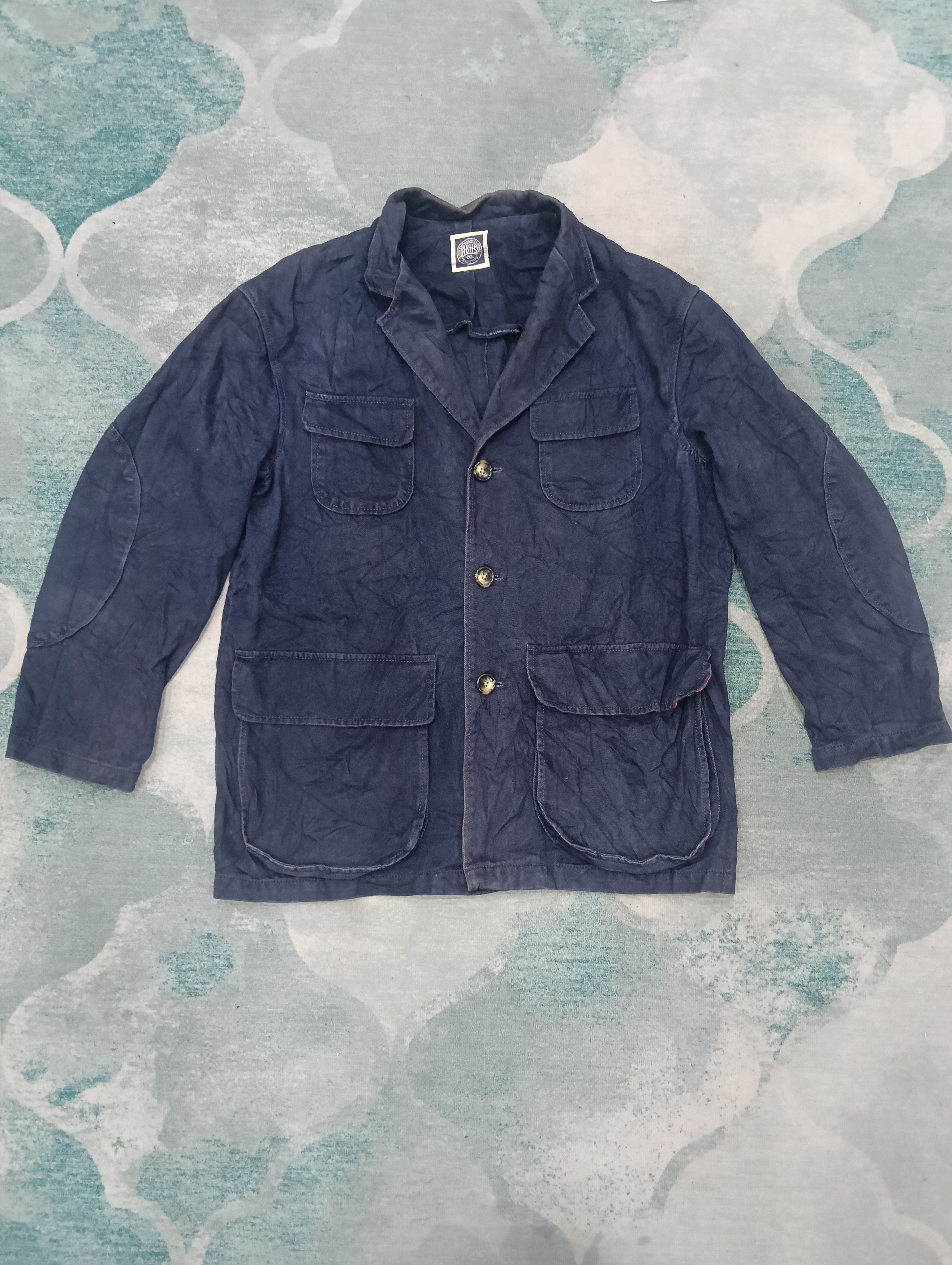 ABAHOUSE × Japanese Brand Vintage Abahouse Coat Jacket Like Moleskine Size US L / EU 52-54 / 3 - 1 Thumbnail