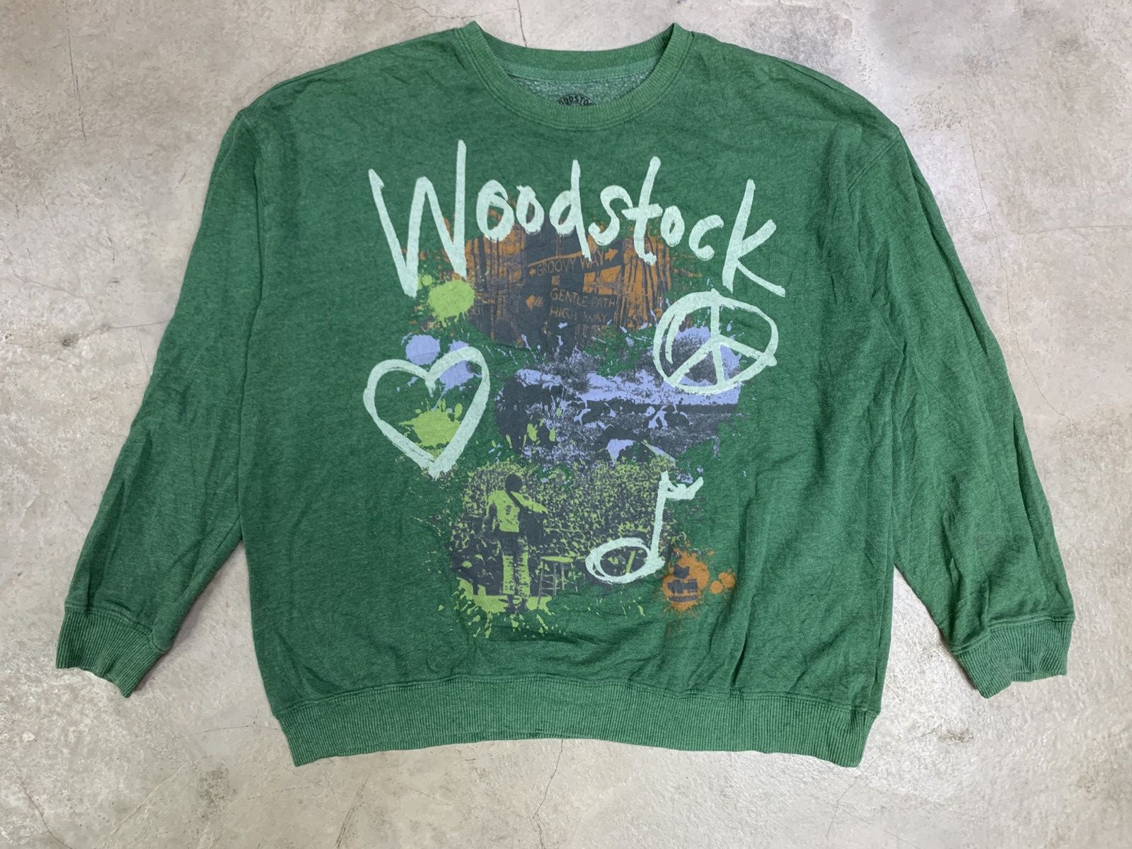 Band Tees Woodstock 1969 Sweatshirt Size US XXL / EU 58 / 5 - 1 Thumbnail