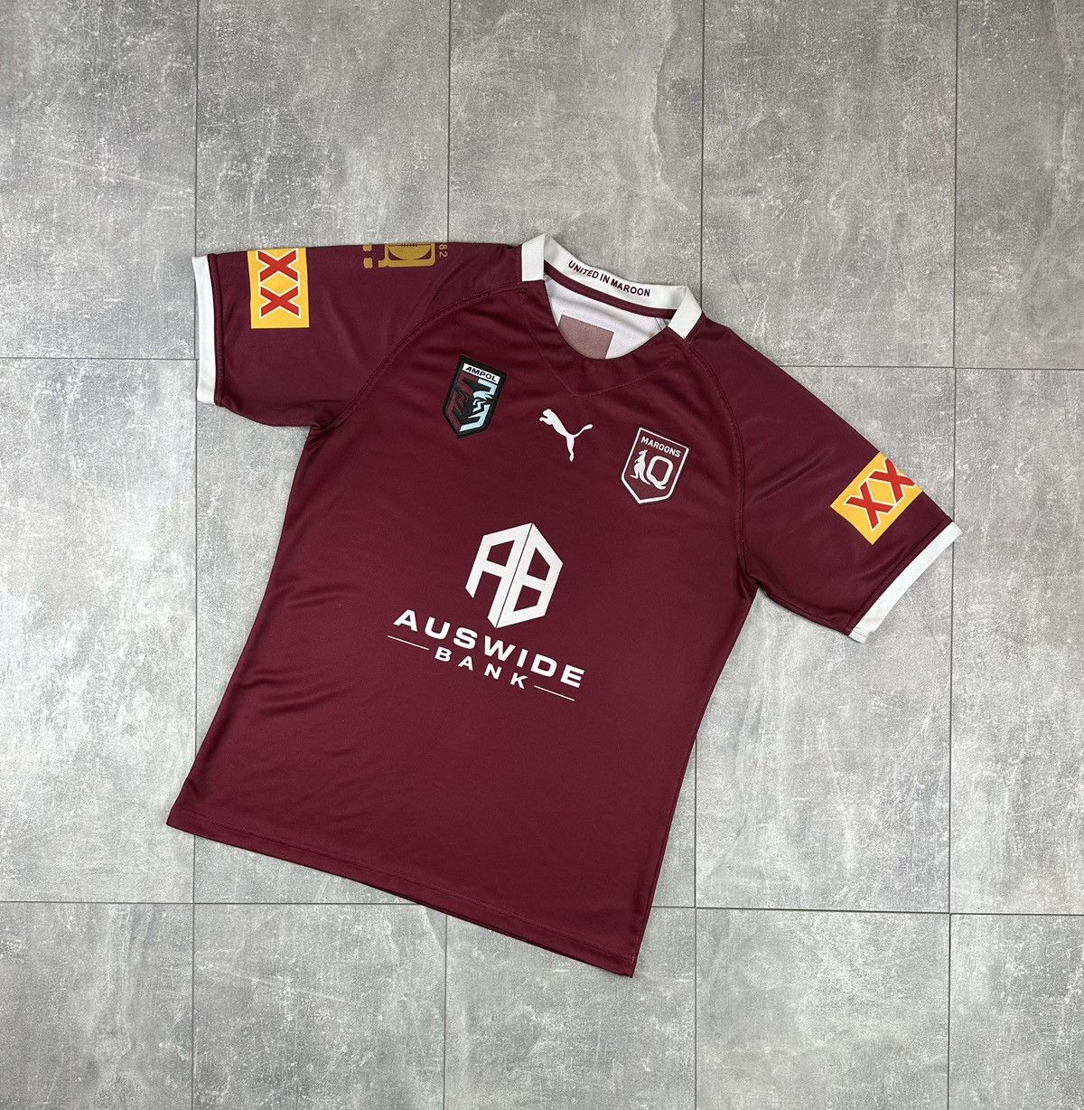 Puma Puma Queensland Maroons State Of Origin NRL Jersey Rugby Size US L / EU 52-54 / 3 - 1 Thumbnail