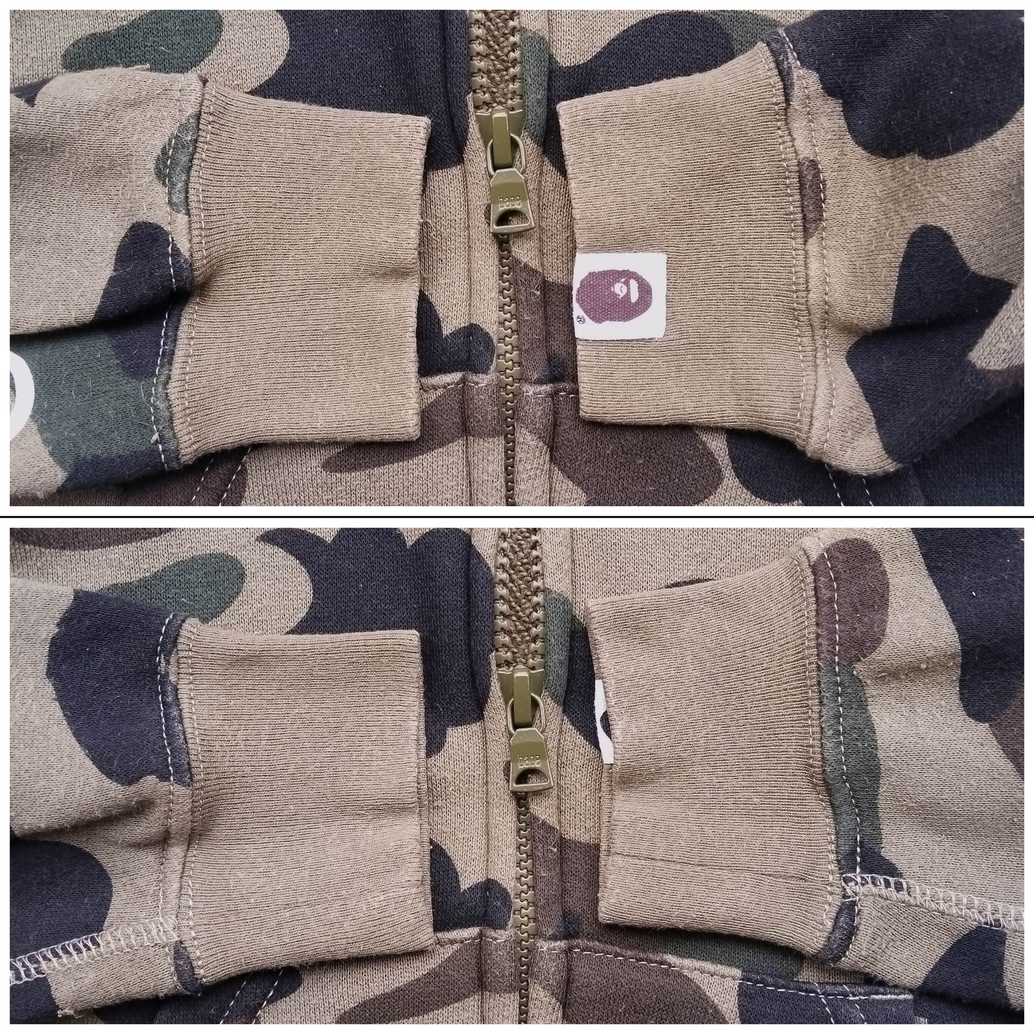 Bape Bape Kids Shark Camo Zip Hoodie Size ONE SIZE - 7 Thumbnail
