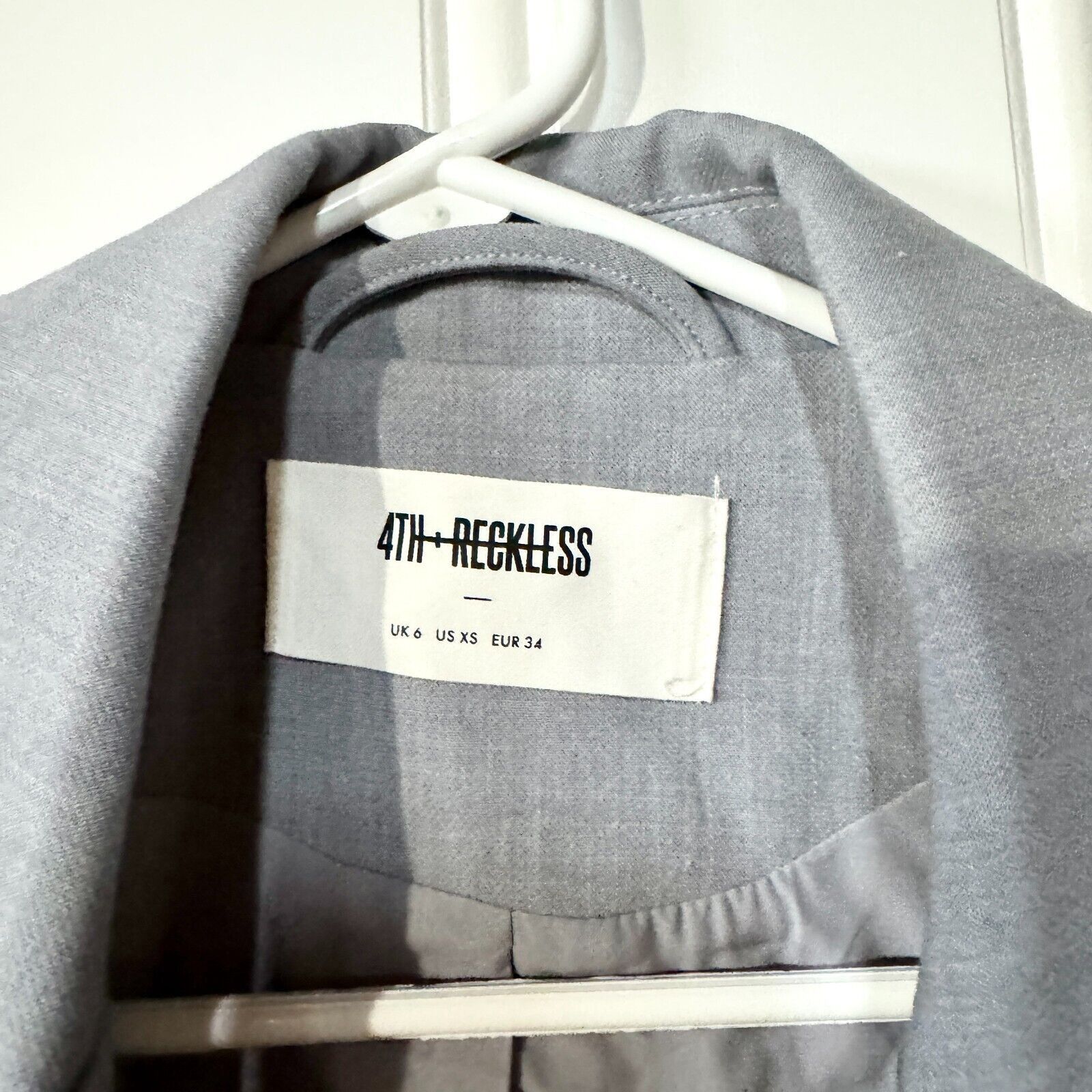 Other 4th + Reckless Vest Single Breasted Sleeveless Padded Sz XS Size XS / US 0-2 / IT 36-38 - 2 Thumbnail