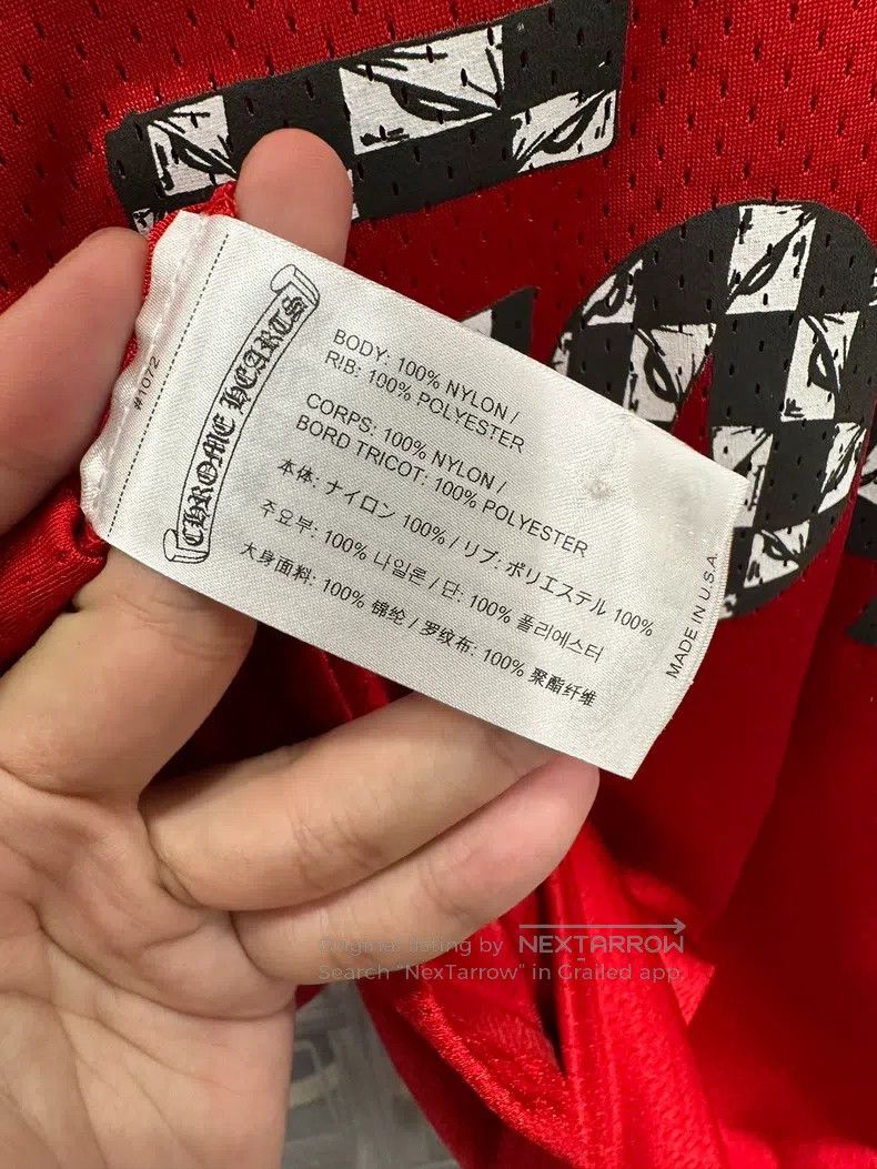 Chrome Hearts CHROME HEARTS Size S Mattyboy red hockey suit with long sle Size US S / EU 44-46 / 1 - 4 Thumbnail