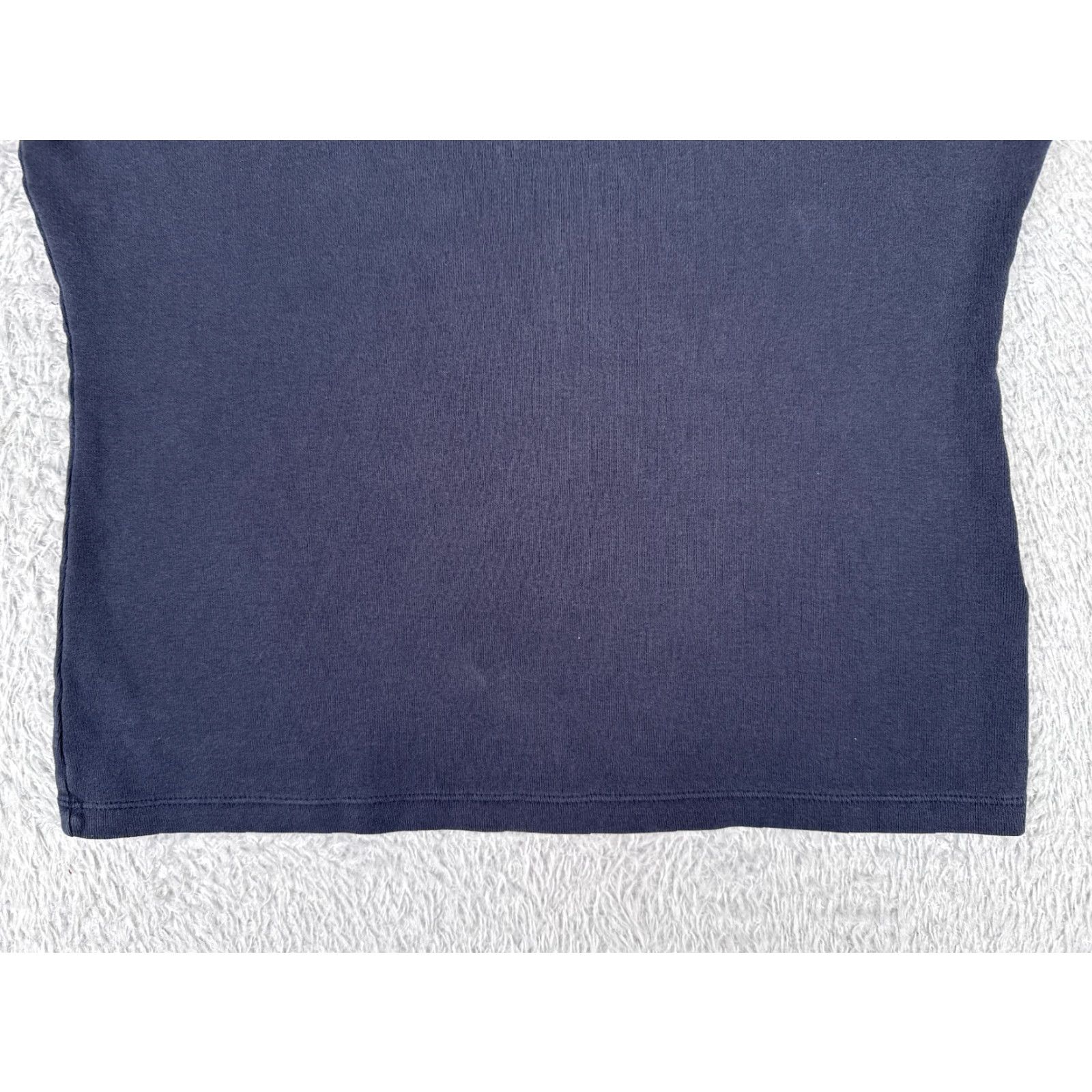 Tommy Hilfiger VINTAGE Tommy Hilfiger Women's T-Shirt Crew Neck Short Sleeve Blue Cotton Casual Shirt All Seasons Size L / US 10 / IT 46 - 5 Thumbnail
