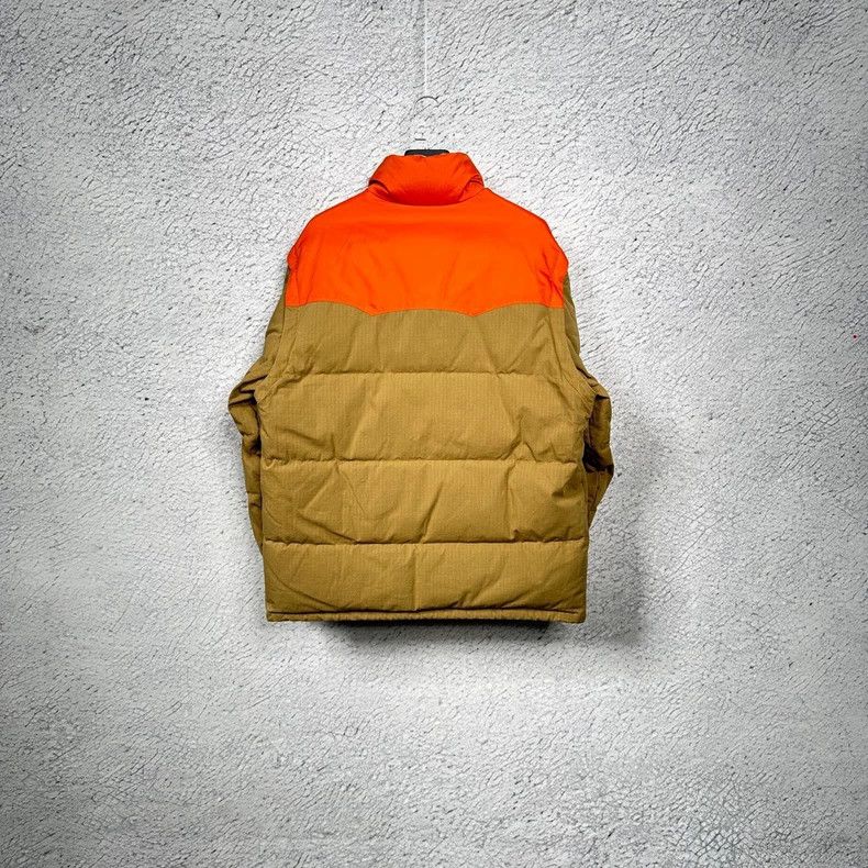 Gucci GucciKhaki orange color-blocked down jacket 2503-Nextarrow Size US S / EU 44-46 / 1 - 2 Thumbnail