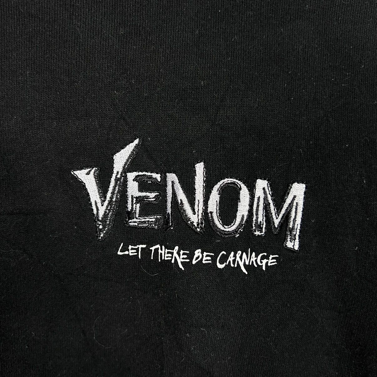 Marvel Comics MARVEL VENOM Pullover Hoodie Sweatshirt #4306-C195 Size US L / EU 52-54 / 3 - 9 Thumbnail